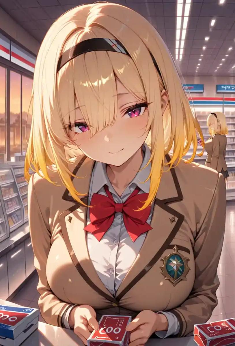 [都市] 偷看穿JK制服金发碧眼的气球恋物癖美少女自慰的树里被强迫榨精 剧情,反差,纯爱,调教,丝袜,制服