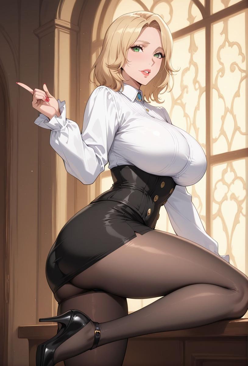 [奇幻] 在异国他乡迷路的我，竟被红发女伯爵与金发未亡人争夺？ 剧情,调教,制服,道具