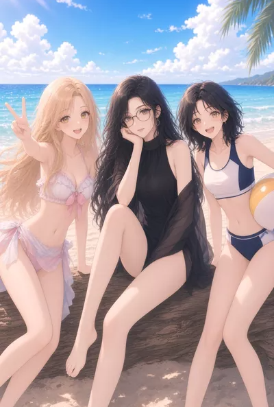 [乱伦] 香艳淫靡的海边游玩之旅 少年,母子,爽文,目前犯,白虎,认知修改,常识置换,NTL,雌竞,催眠