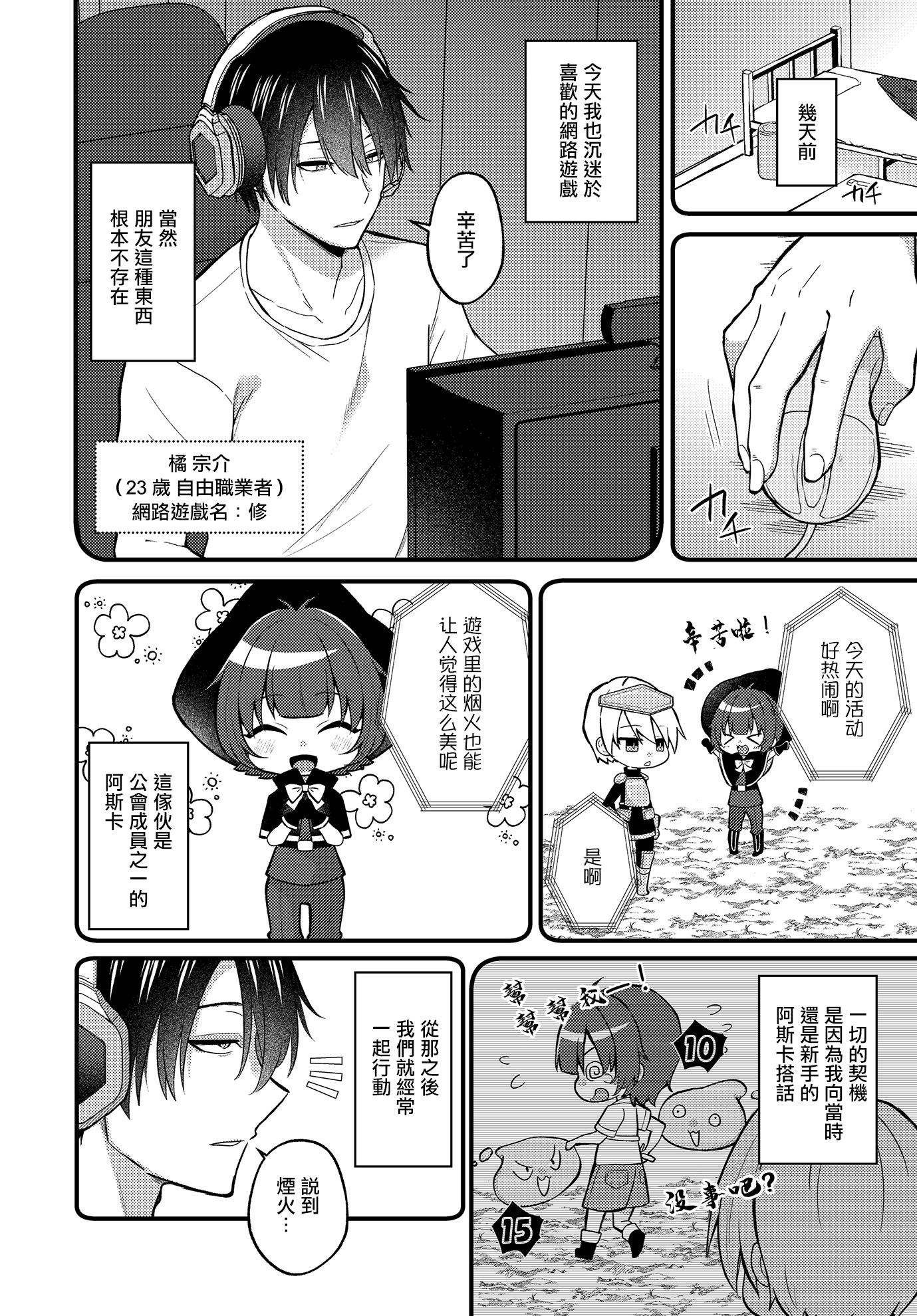 [日本漫画] [出雲アユカ] ネトゲ陰キャ♂×清純肉食♀のギルドメンバーオフパコ会 (COMIC ルクセリア vol.03) [中国翻訳] [DL版] 单本,单女,单男#[24P]-2