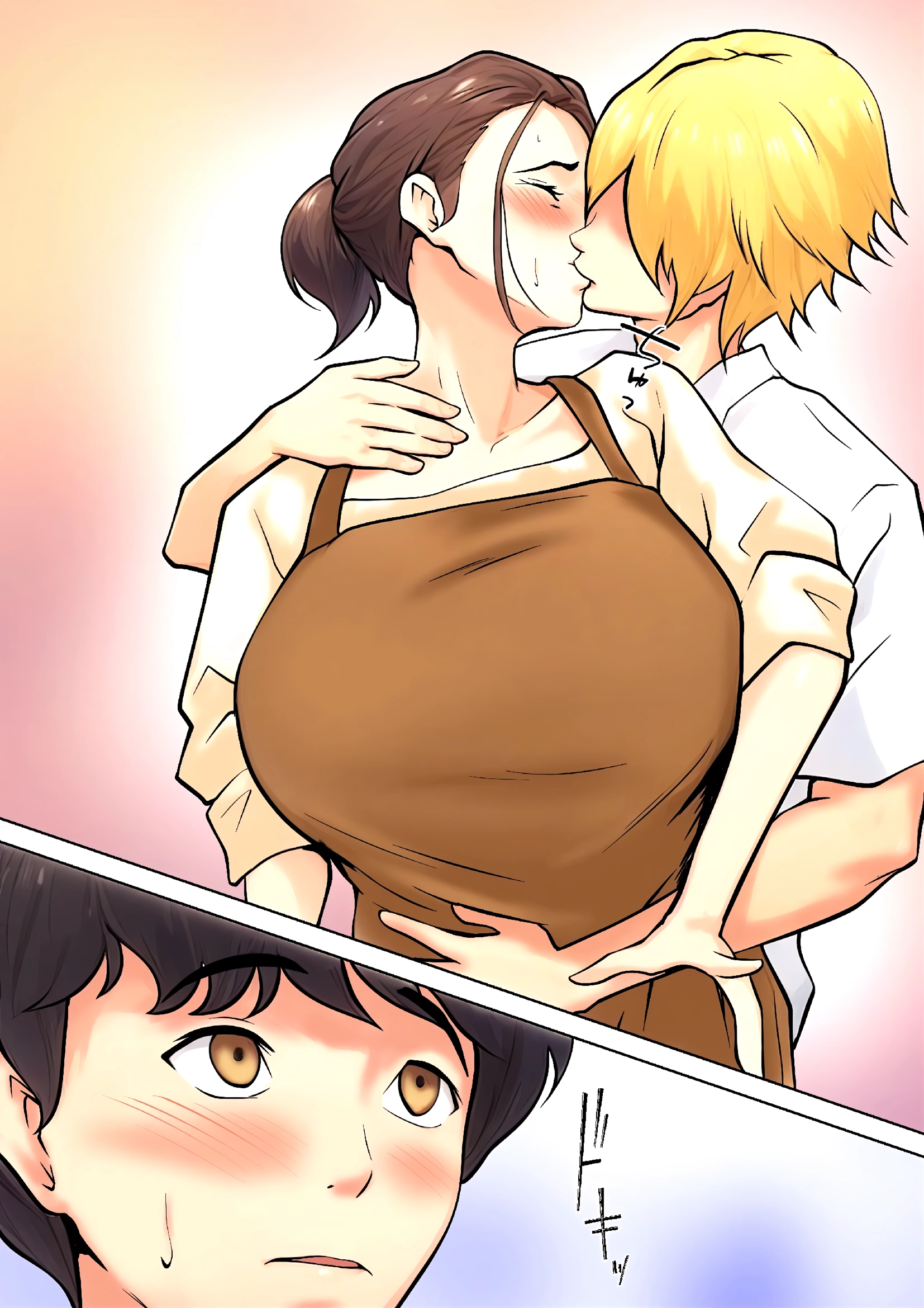 [日本漫画] [ペンタクル (しみぱん)] 息子の友達との疑似恋愛 单本,熟女人妻,巨乳大奶,露出,NTR,全彩#[60P]-18