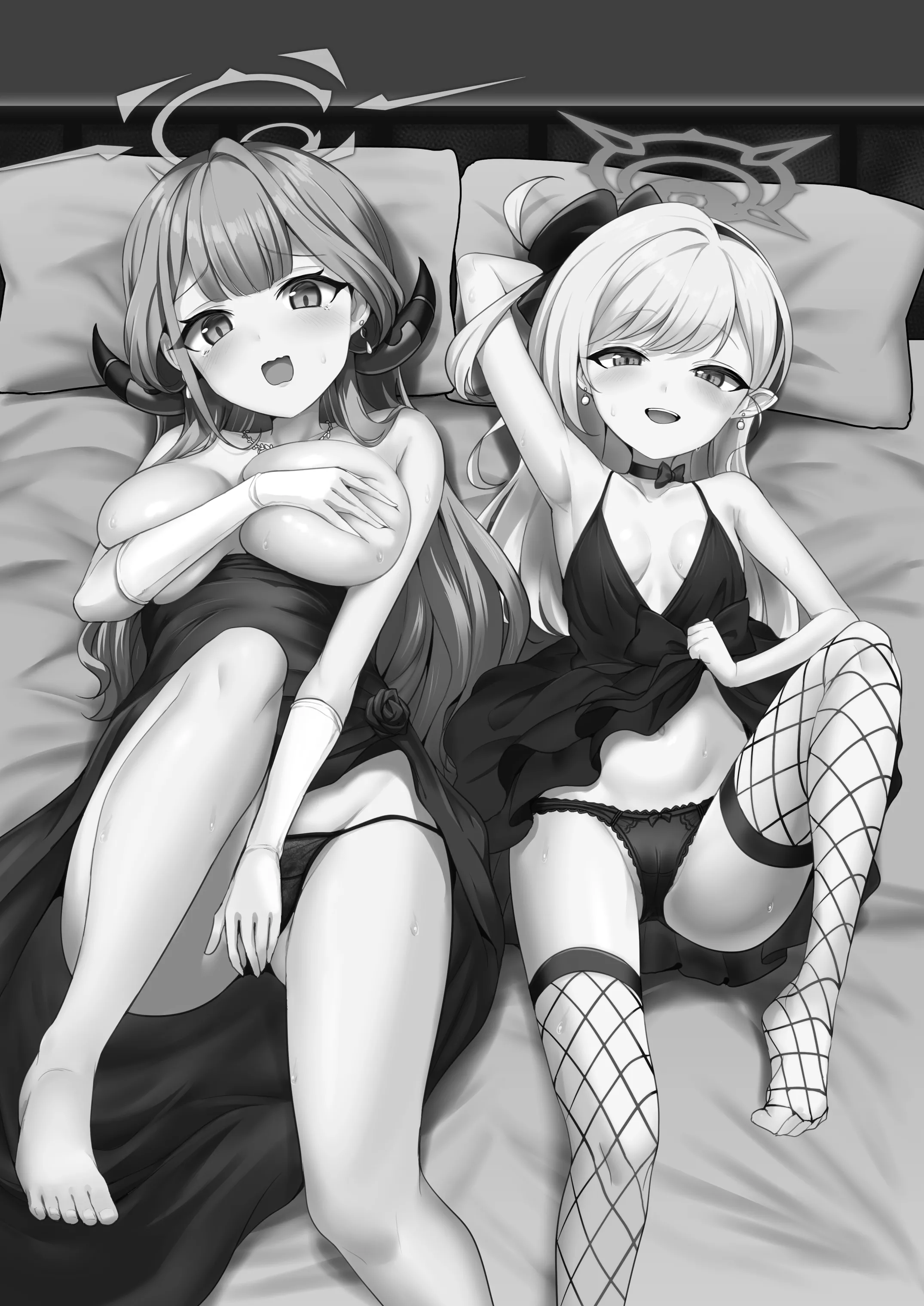 [日本漫画] [笹かまボックス (流宮いささ)] 悪党3PVIVIII (ブルーアーカイブ) [DL版] 单本,高潮潮吹,女学生制服,内射中出,丝袜#[21P]-2