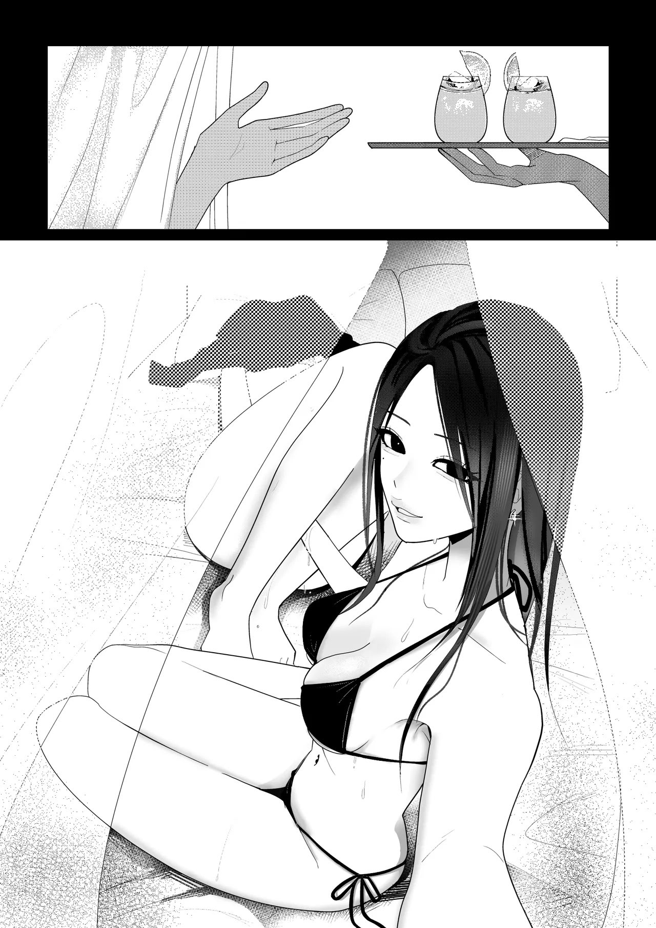 [日本漫画] [ナイ省] 海きたのに貧乳彼女がかわいすぎてレズセックスしかしてない [中国翻訳] 单本,女同百合#[34P]-5