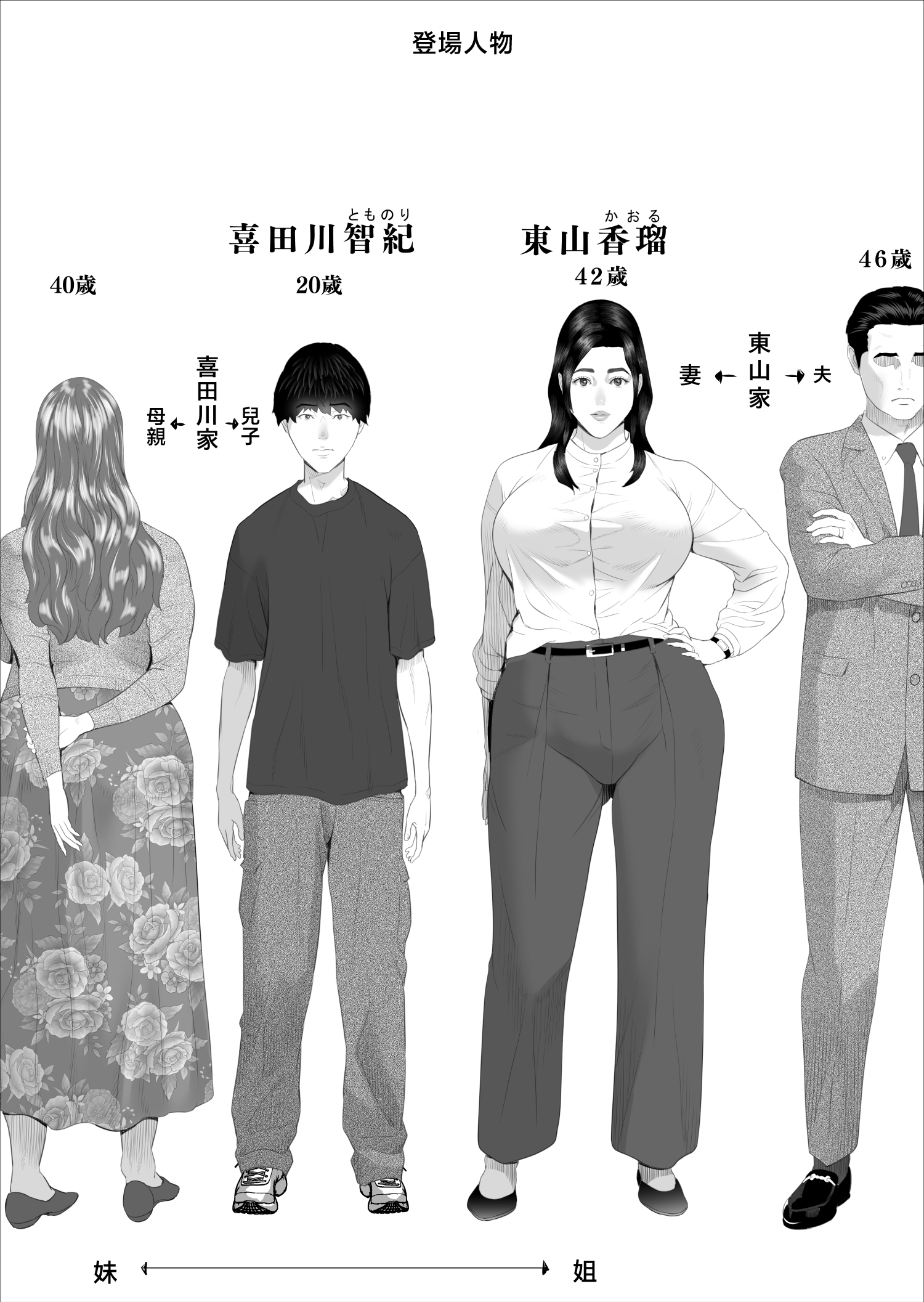 [日本漫画] [灰同 (灰司)] 白薔薇伯母さんの秘めた、、、3話 再教育編 单本,熟女人妻,巨乳大奶,大阴茎#[26P]-2