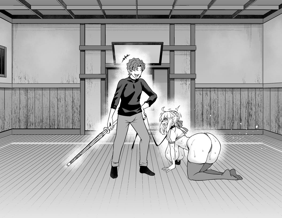 [日本漫画] [あんこまん] アルトリア、慎二と夜の散歩❤ (Fate stay night) 单本,巨乳大奶,内射中出,丝袜#[33P]-20