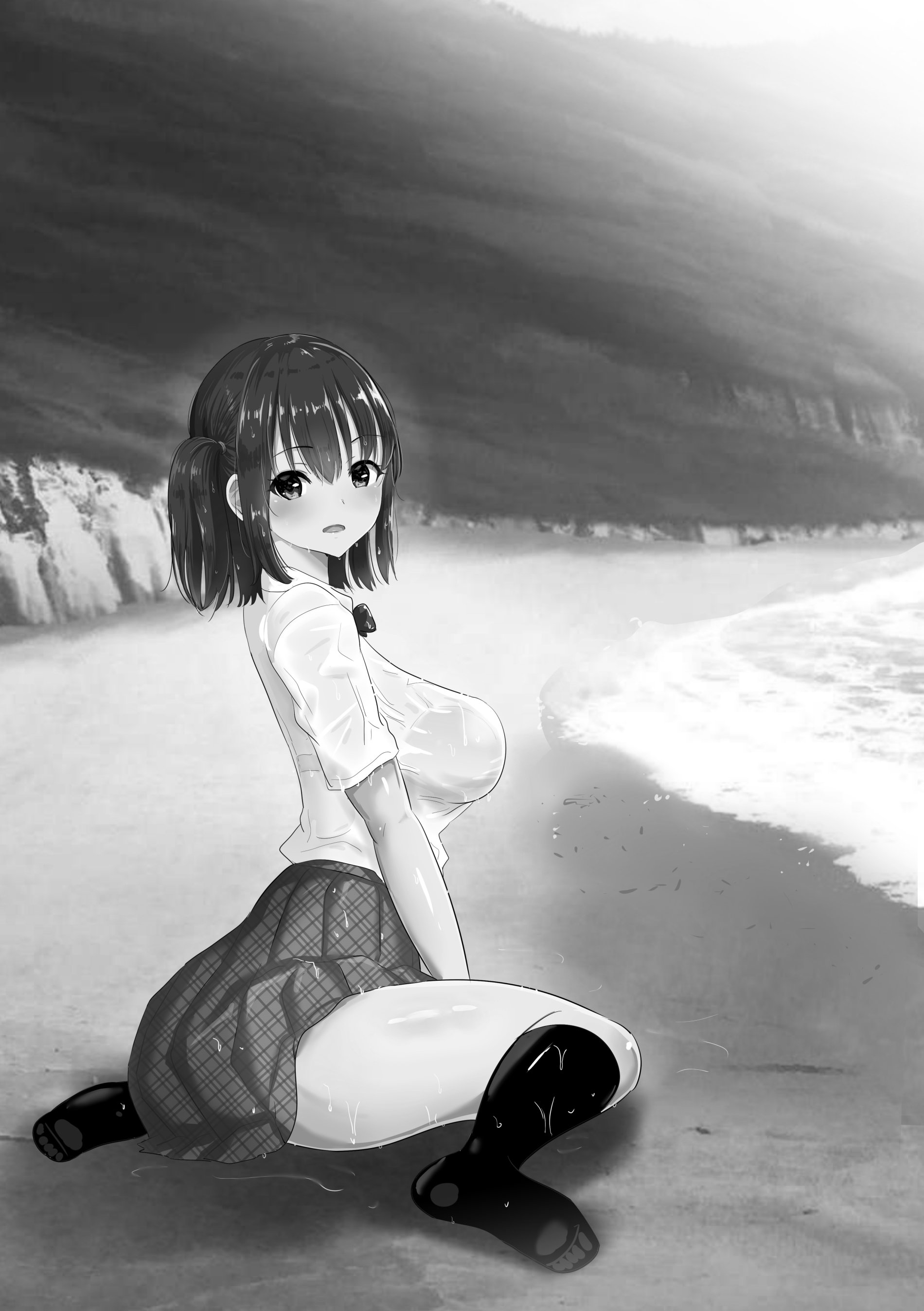 [むらむら村ソン] 濡れ透け女子が大嫌いなセクハラ教師と2人きりのびしょびしょ無人島生活 2