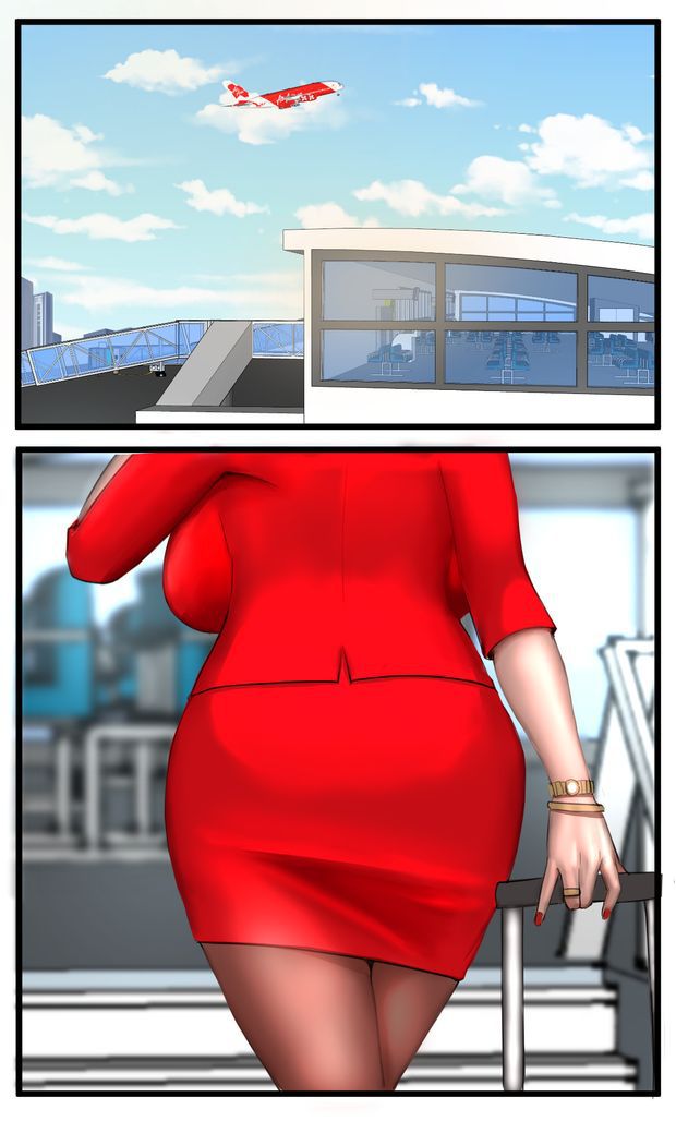 [淫乱的空姐妈妈][Scarlett Ann] Milf Airline 辣妈航空 1 10