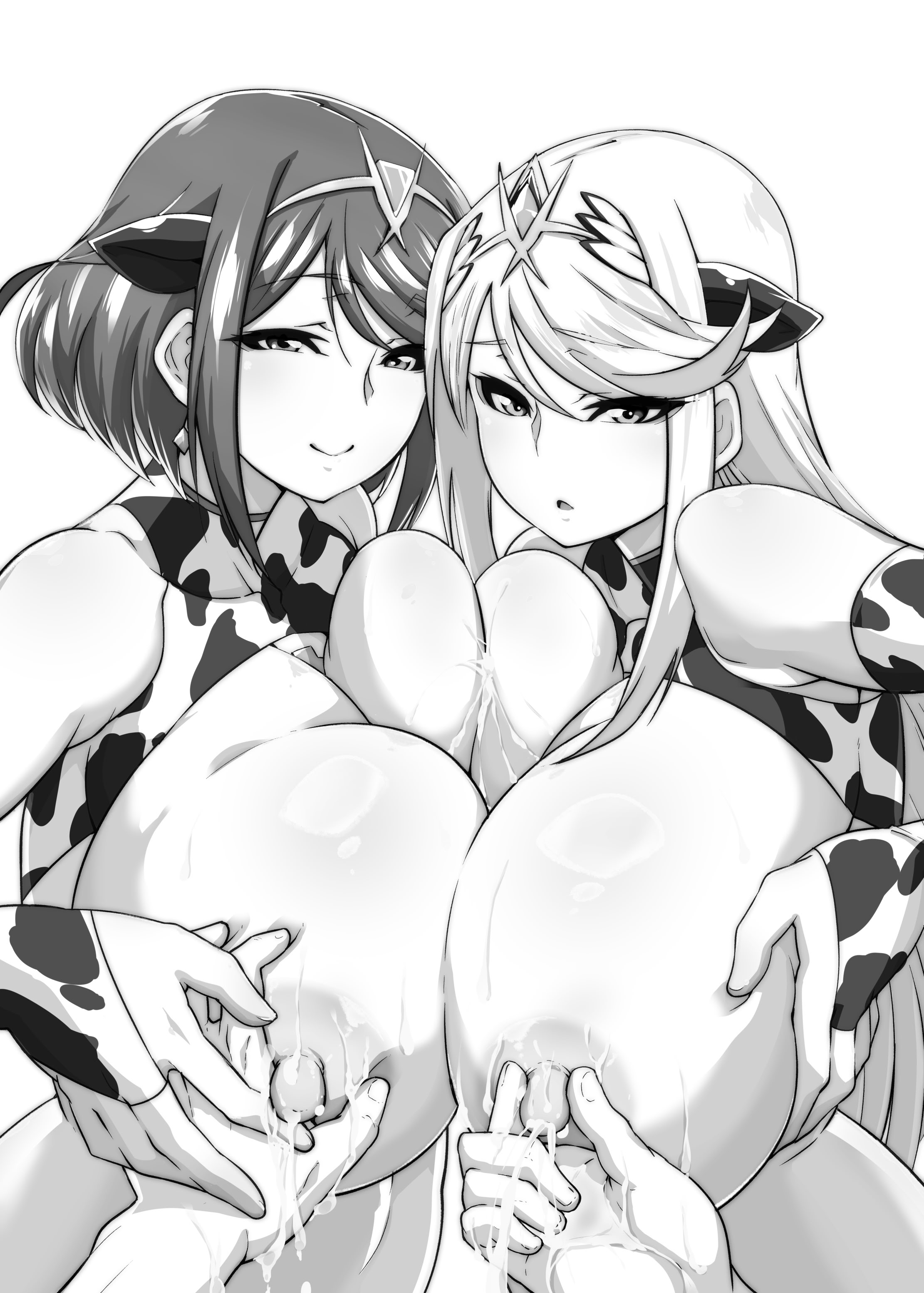 [日本漫画] [白い闇 (k-you)] WHITE DROP (ゼノブレイド2) 单本,高潮潮吹,巨乳大奶,内射中出,丝袜#[33P]-31