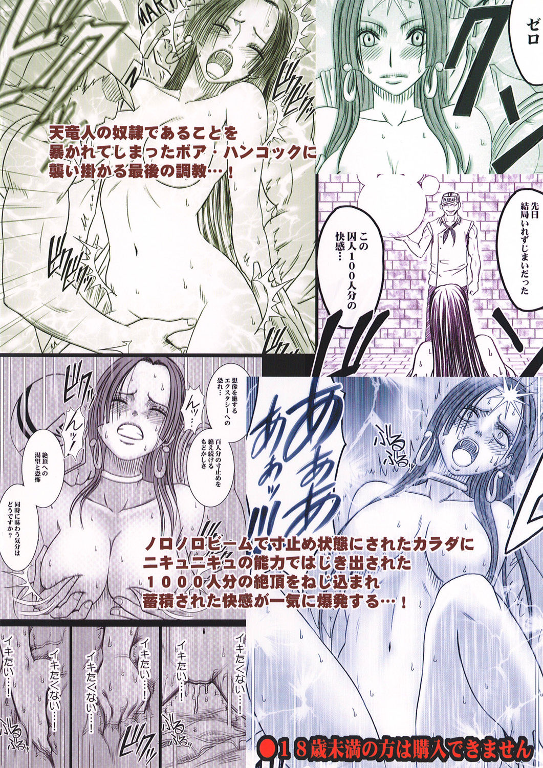 [日本漫画] [クリムゾン] 蛇姫極 (ワンピース) 单本,御姐女王,巨乳大奶,大阴茎#[64P]-64