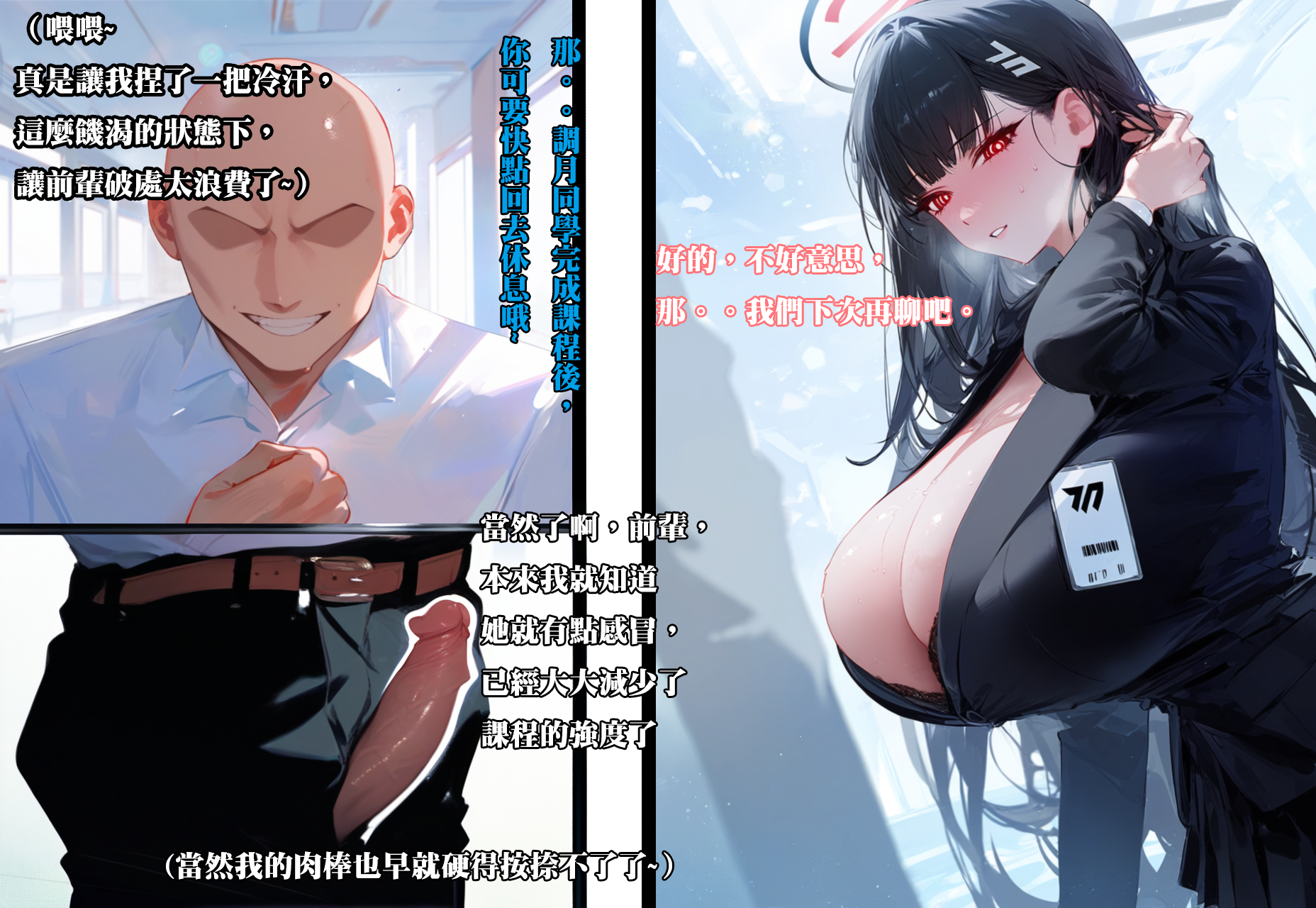 [日本漫画] 【Dyoshi_S】Hypnosis APP: Tsukatsuki Rio 单本,御姐女王,黑丝丝袜,巨乳大奶,大阴茎#[36P]-4