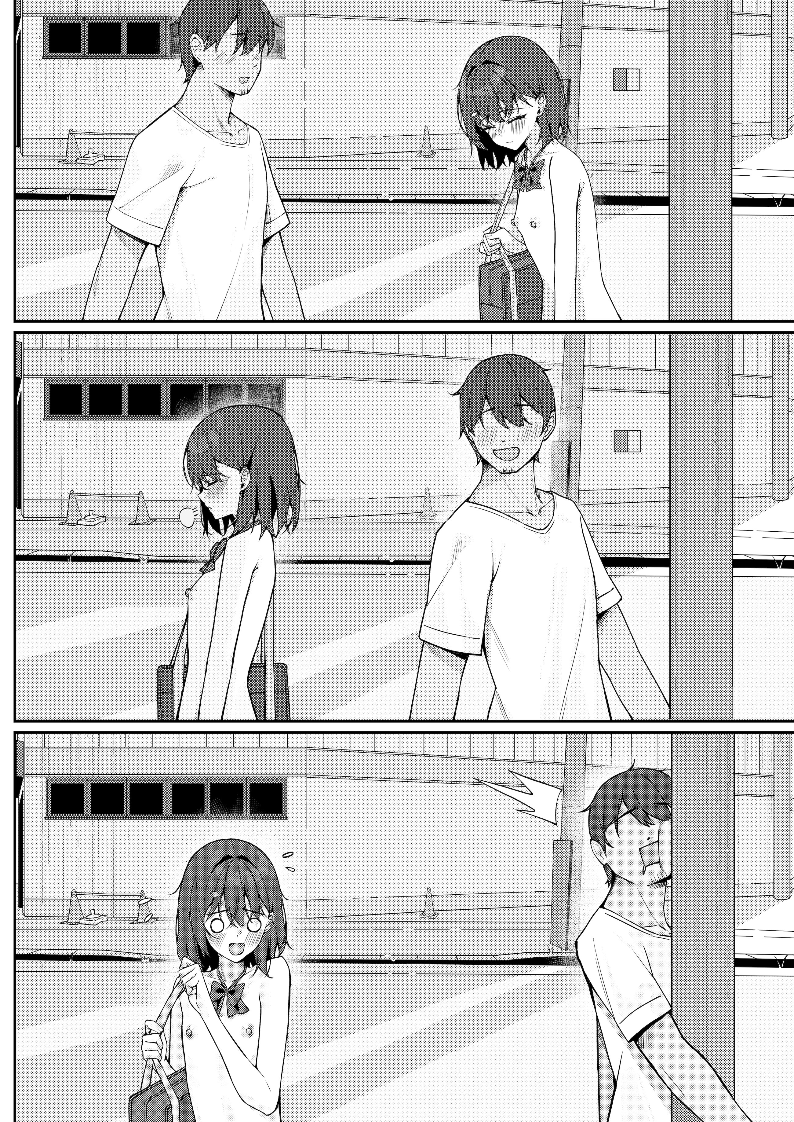 [日本漫画] [KurinMon (咲凛玖)] 今日から全裸登校①｜从今天开始全裸登校1 [中国語] [DL版] 单本,巨乳大奶,女学生,大阴茎#[17P]-17