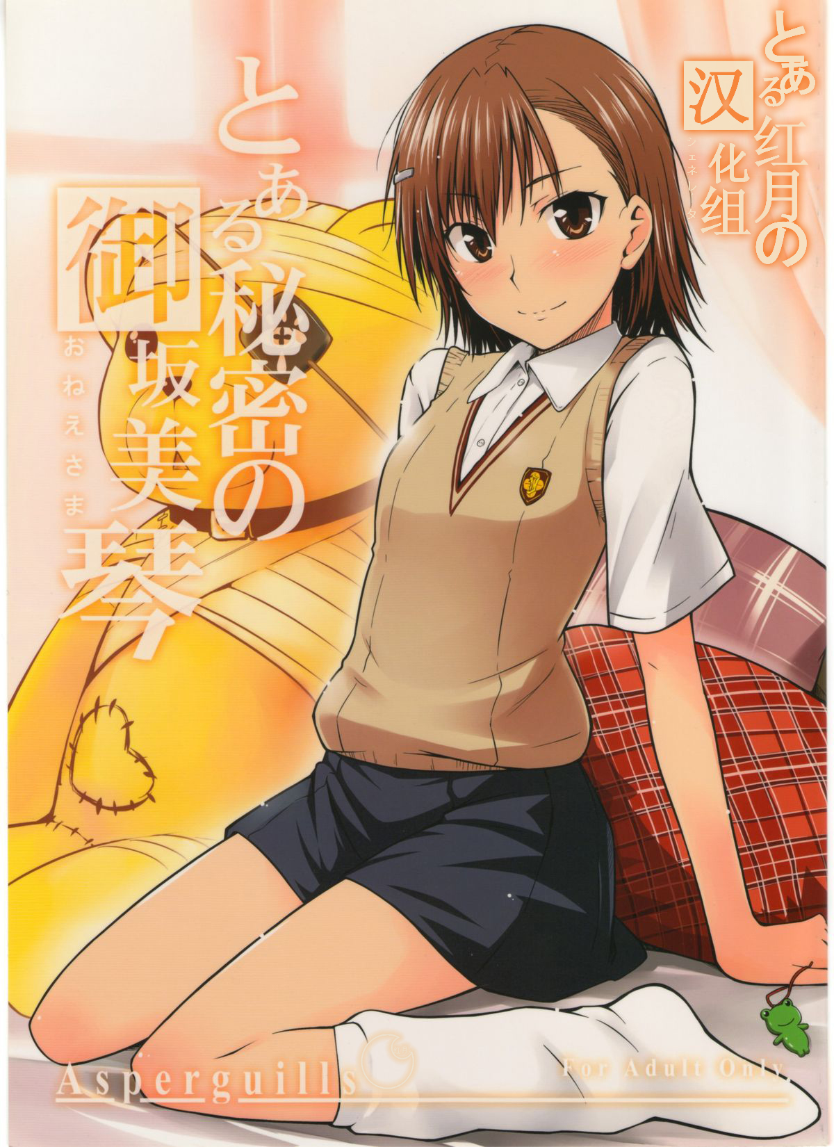 [日本漫画] (C77) [Aspergillus (Okara)] Toaru Himitsu no Onee-sama (Toaru Kagaku no Railgun)  单本,单女,女学生制服,单男#[25P]-1