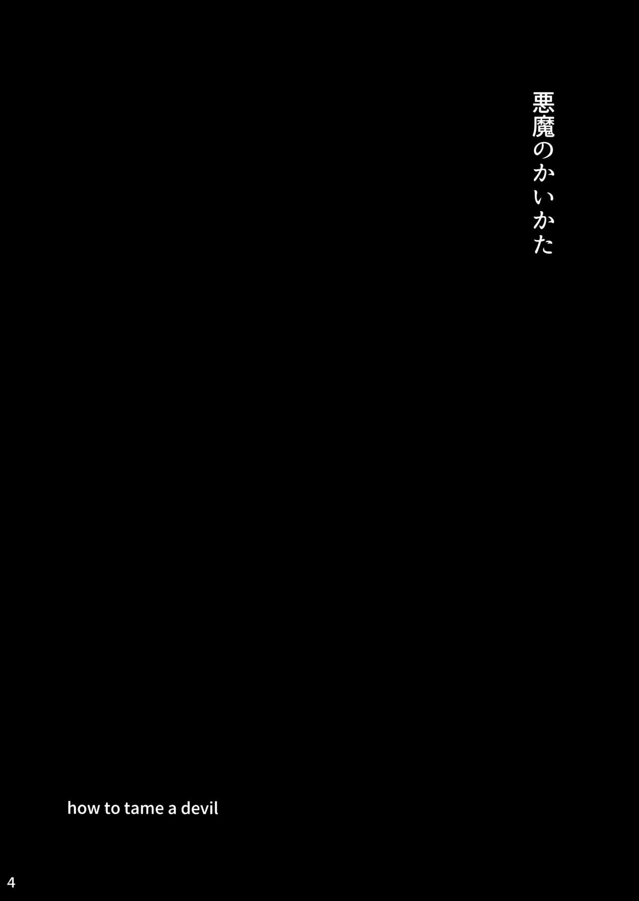 [日本漫画] (C92) [VOLVOX (Kizaki)] Akuma no Kaikata - How to tame a devil   单本,肛门,束缚,性玩具,两穴同时插入#[24P]-4