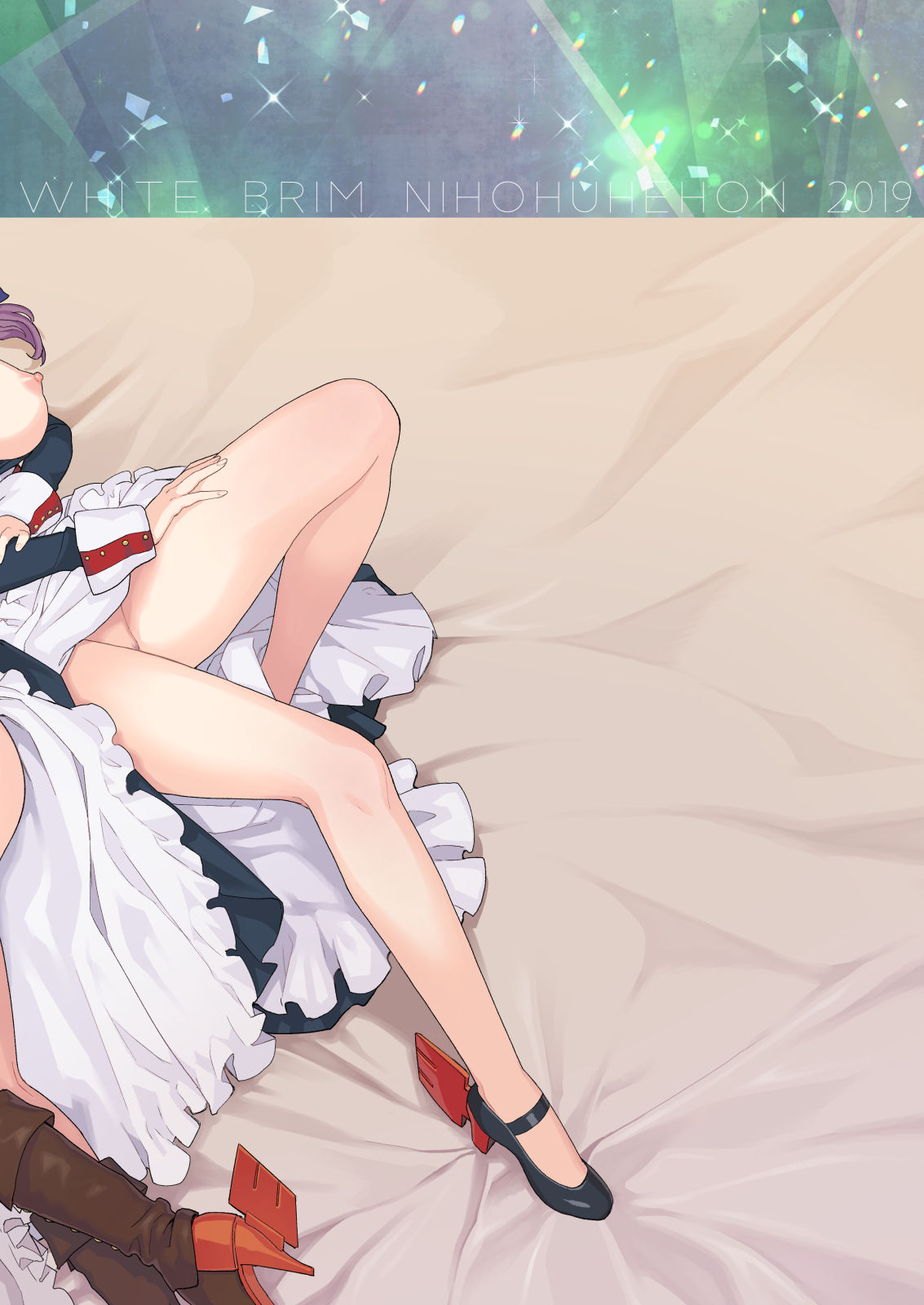 [日本漫画] [Nihohuhehon (Supurai)] WhiteBrim Royal Maid-tai no Kenshin-Tekina Aijou o Zonbun ni Ajiwau Hon (Azur Lane)   单本,正太控,巨乳大奶,单女,单男,口交#[26P]-26