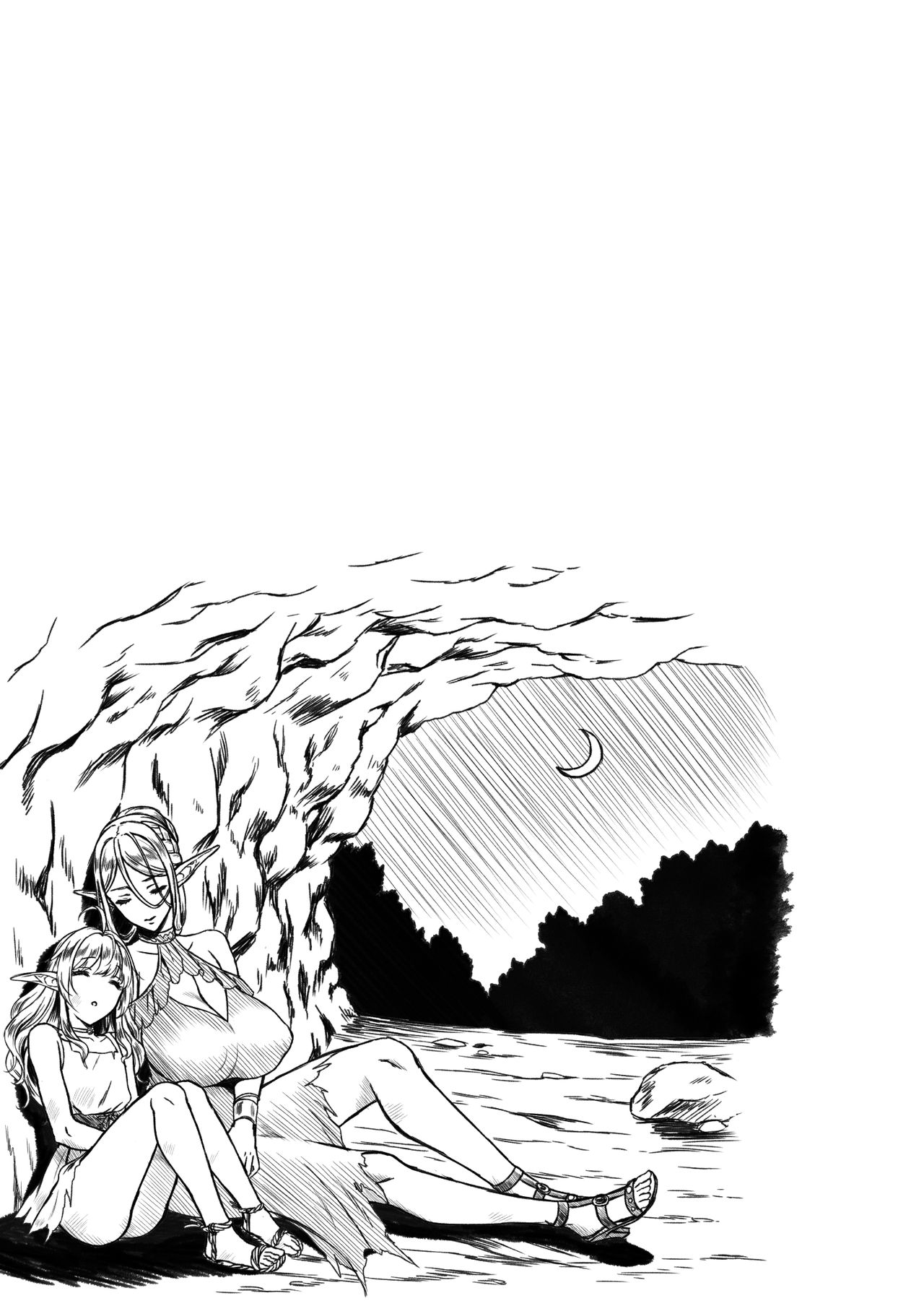 [日本漫画] 黄昏の娼エルフ3 单本,足控,巨乳大奶,调教,黑丝丝袜,妖精#[51P]-47