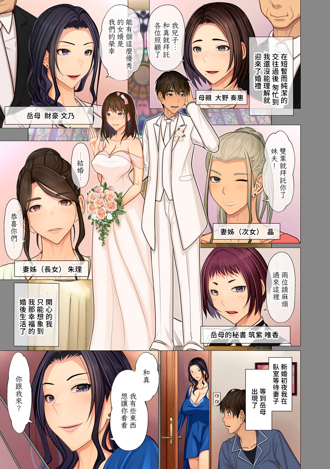 [日本漫画] 富豪一族のムコ 〜妻以外全員オレの女〜 第1話 单本,熟女人妻,巨乳大奶,不伦,肛门#[28P]-7