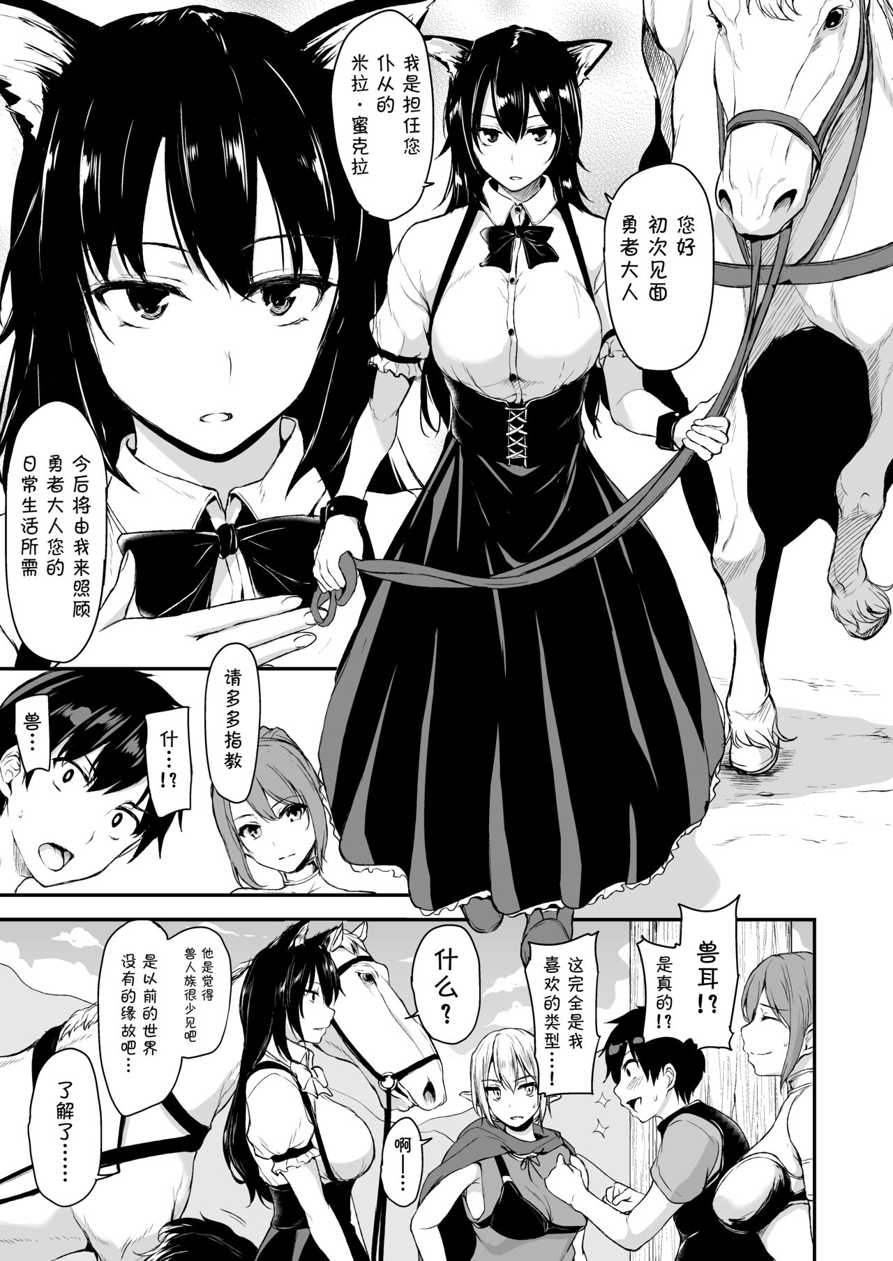 [日本漫画] 異世界ハーレム物語 vol.2-2.5 单本,巨乳大奶,妖精#[63P]-5