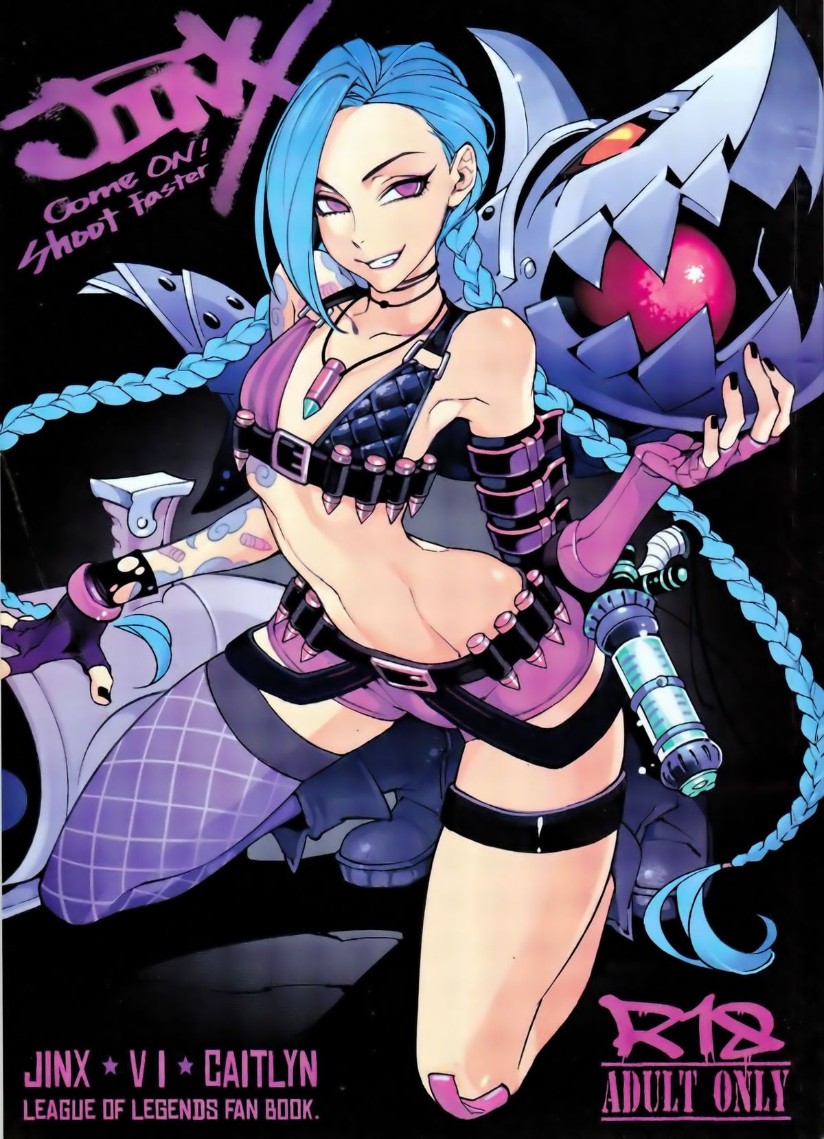 [日本漫画] JINX Come On! Shoot Faster 单本,黑丝丝袜#[21P]-1