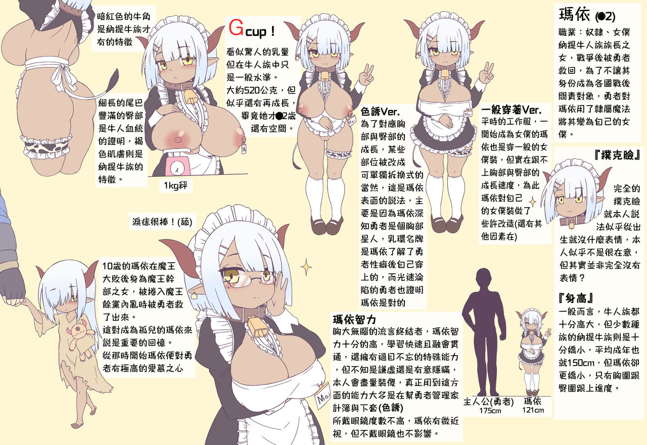 [日本漫画] [KAGO]Ushi musume maido Mai 单本,女仆,巨乳大奶,暗黑皮肤#[14P]-1