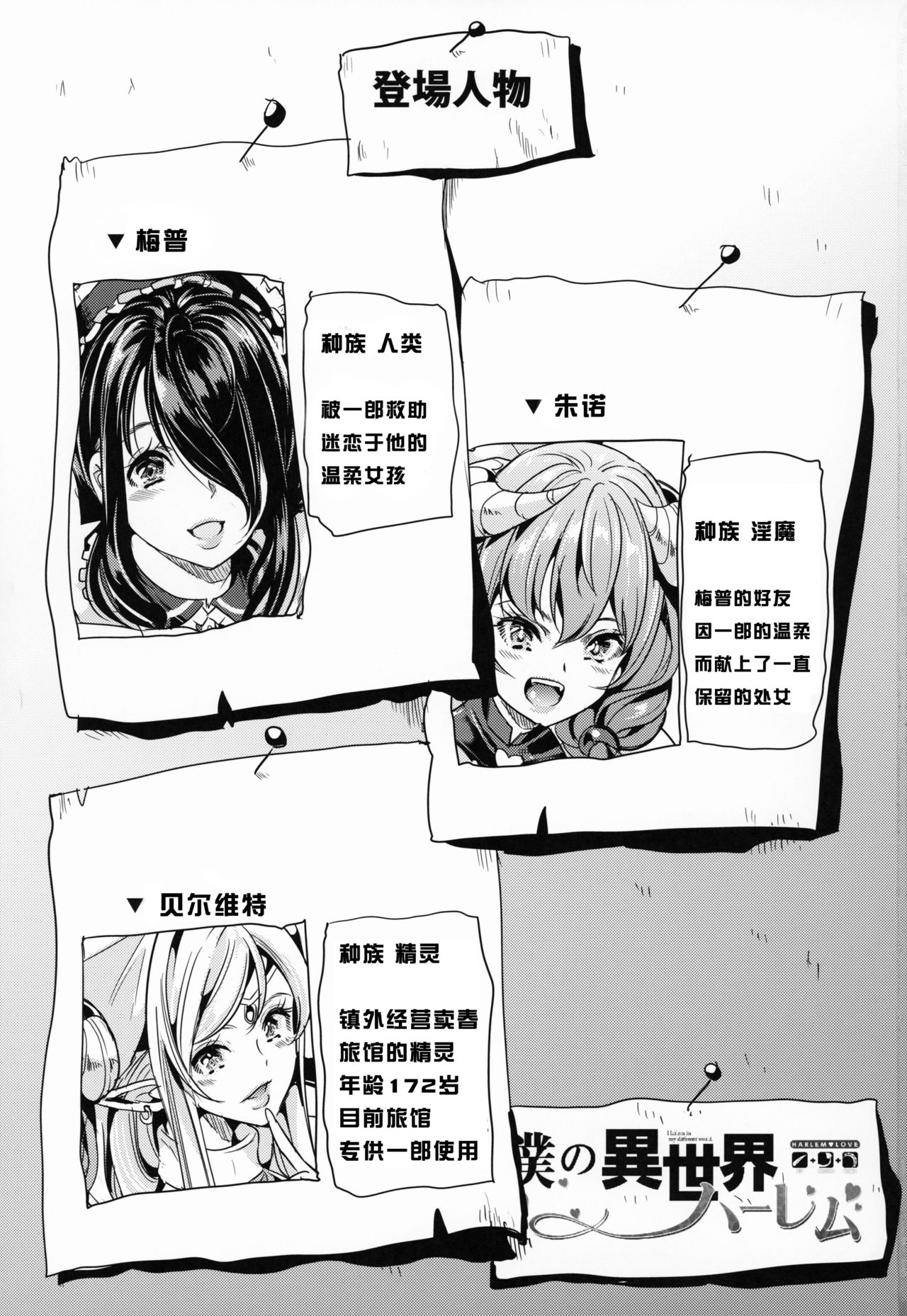 [日本漫画] [Yabitsutouge (Ootori Mahiro)] Boku no Isekai Harem 4 [Chinese] [鬼畜王汉化组] [Digital] 单本,熟女人妻,巨乳大奶,单男,群P#[49P]-2
