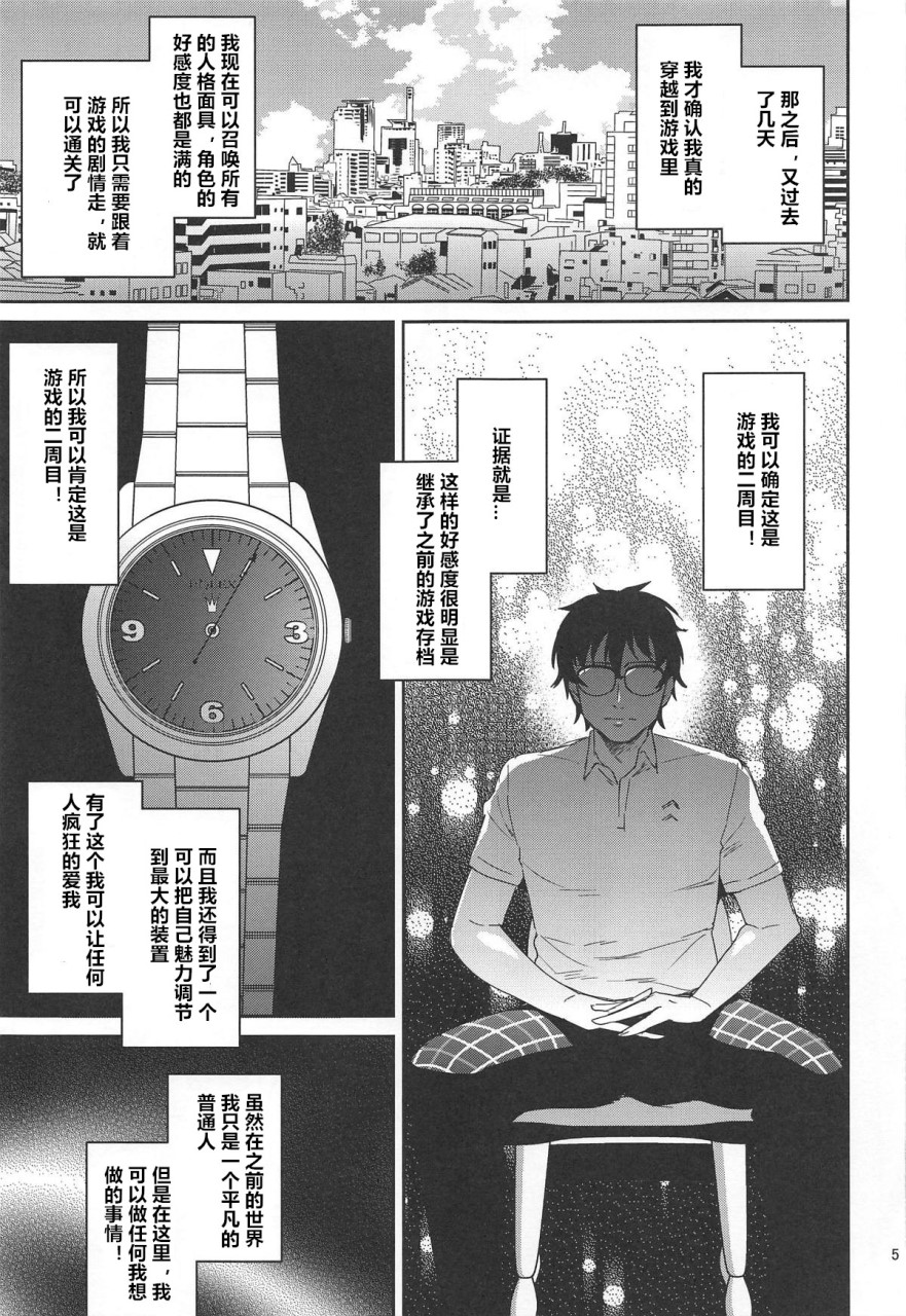 [日本漫画] (C96) [エセバテイラ (飛沫おろし)] 転生したら2週目チート状態だった件 (ペルソナ5)   单本,巨乳大奶,连裤袜,群P#[28P]-4