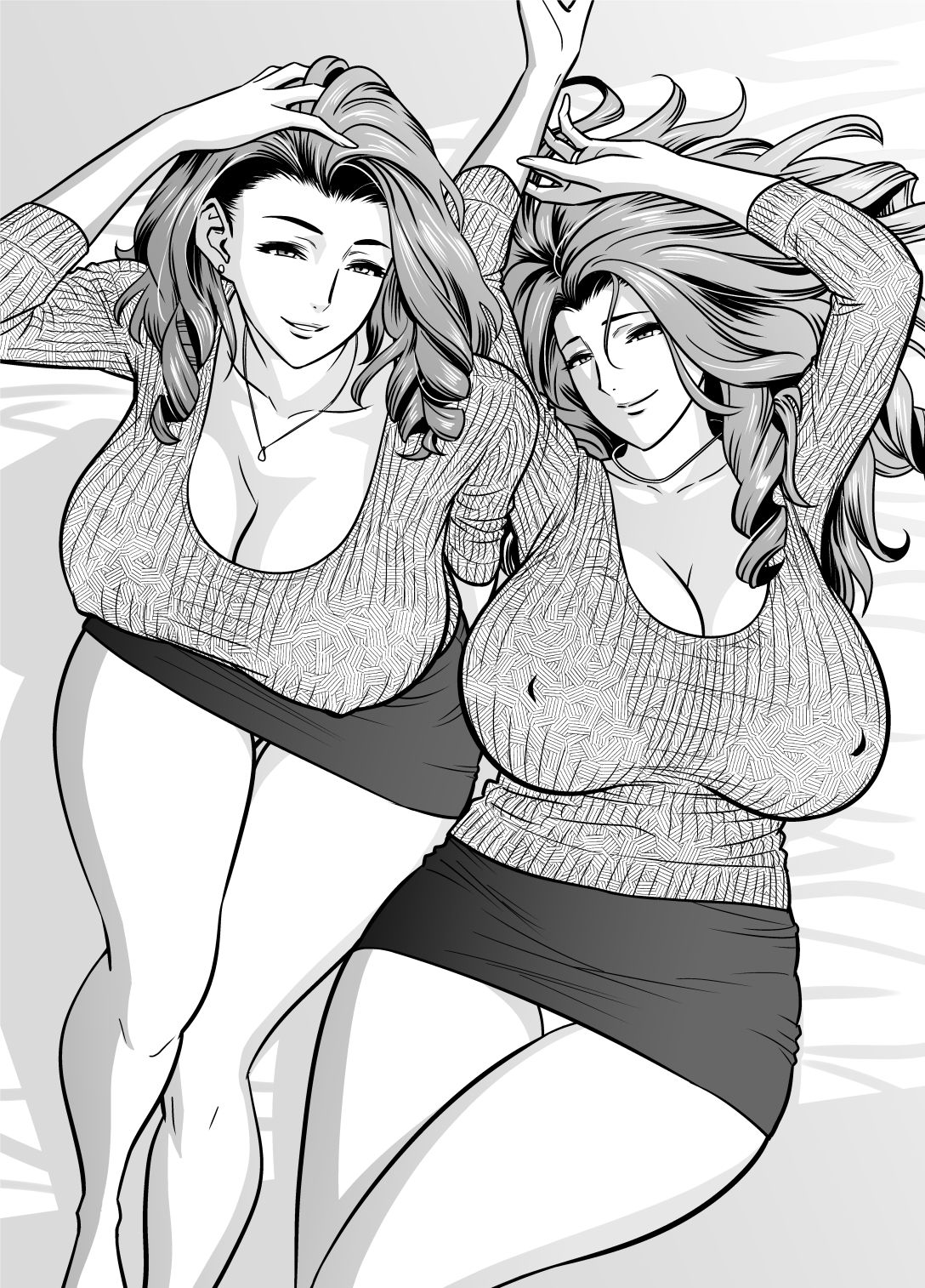 [日本漫画] [Re-Fire (Tatsunami Youtoku)] twin Milf Additional Episode +1 [Chinese] [Digital] 单本,熟女人妻,巨乳大奶,单男,群P#[23P]-3