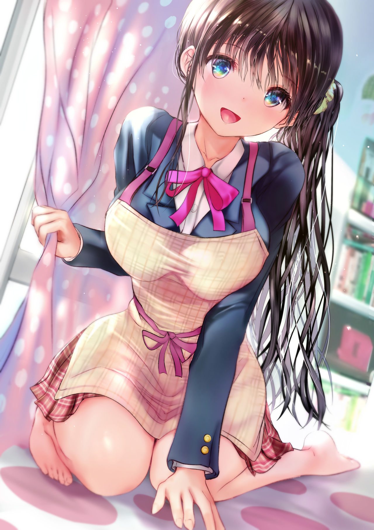 [日本漫画] [Ogatatei (Ogata Tei)] Ryouomoi no Osananajimi ga Nude Model o Shite kureru [Chinese]  单本,巨乳大奶,单女,女学生制服,单男,泳装#[77P]-72