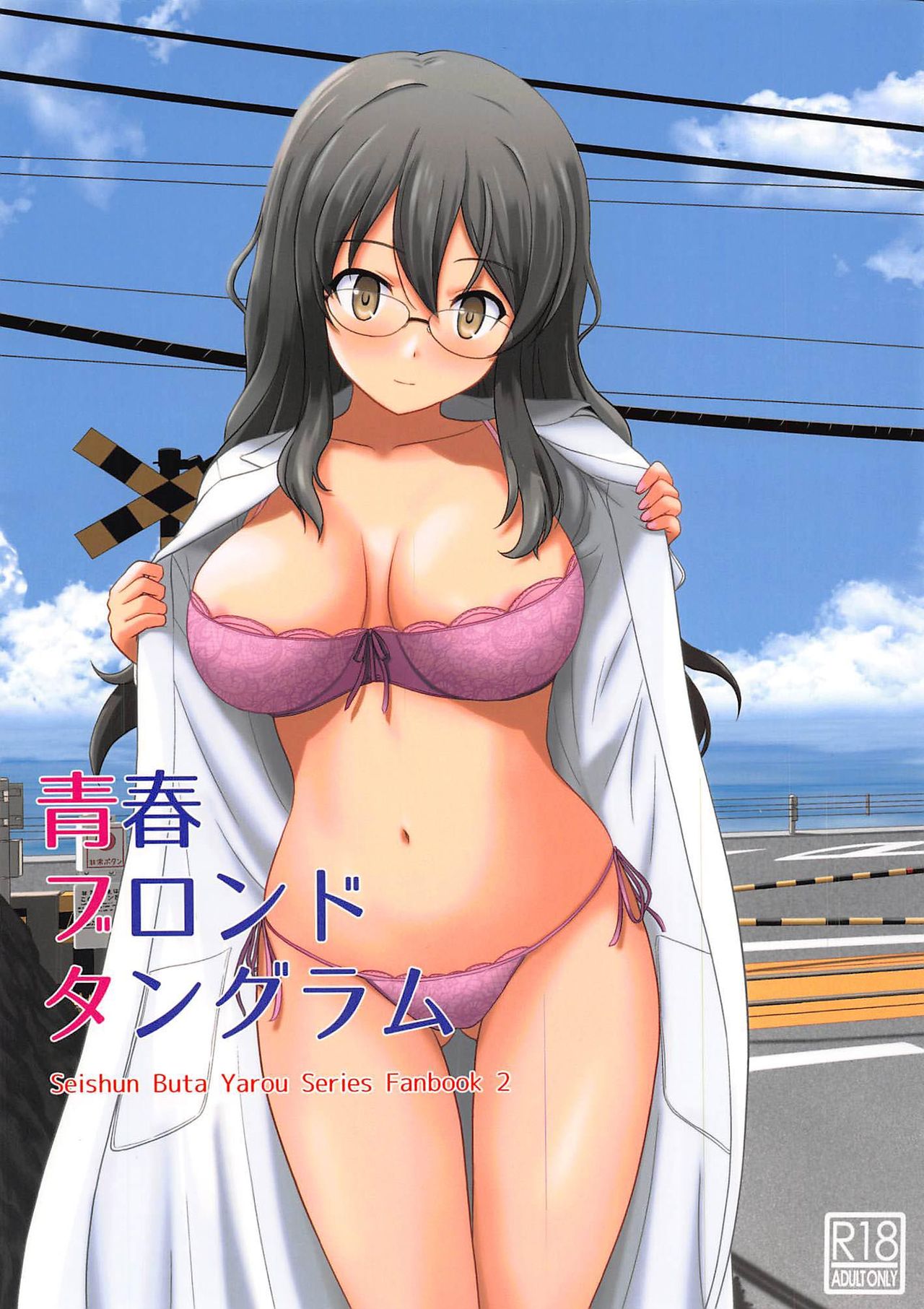 [日本漫画] (C96) [G-SCAN CORP. (Satou Chagashi)] Seishun Blonde Tangram (Seishun Buta Yarou wa Bunny Girl Senpai no Yume o Minai) [  单本,眼镜,巨乳大奶,单女,单男#[26P]-1