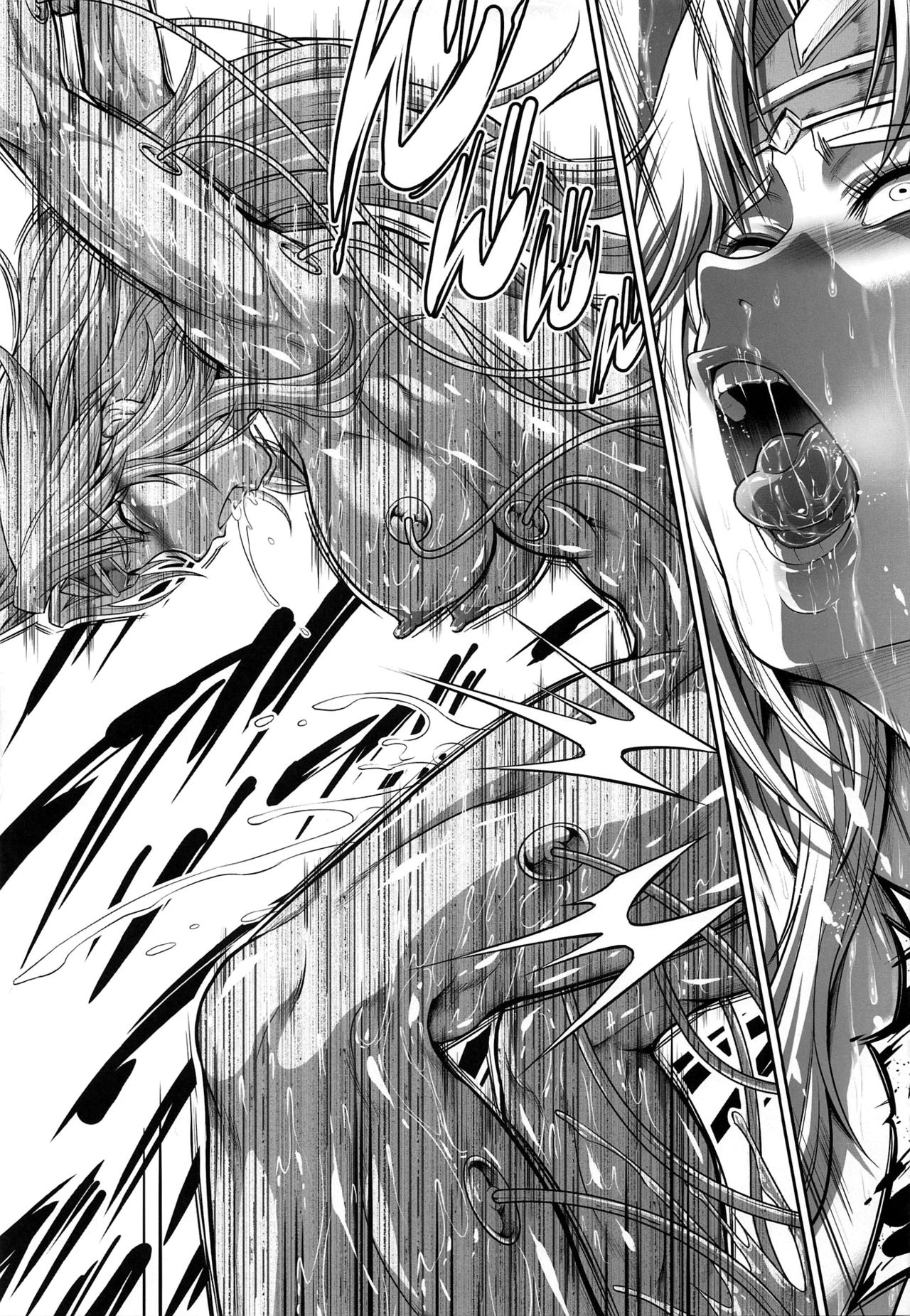 [日本漫画] [Yokohama Junky (Makari Tohru)] Solo Hunter no Seitai WORLD 4 (Monster Hunter)  单本,束缚,双性人#[32P]-24