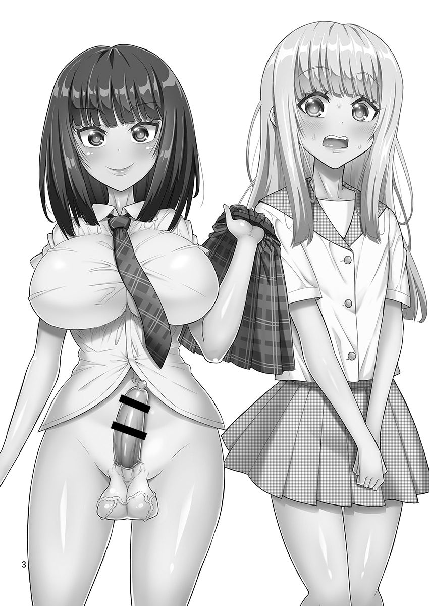 [日本漫画] [Senya Sabou (Alpha Alf Layla)] Otokonoko ga Futanari JK DeliHeal o Yondara Byou de Mesu Ochi shichaimashita.   单本,肛门,巨乳大奶,单女,女学生制服,单男#[18P]-2