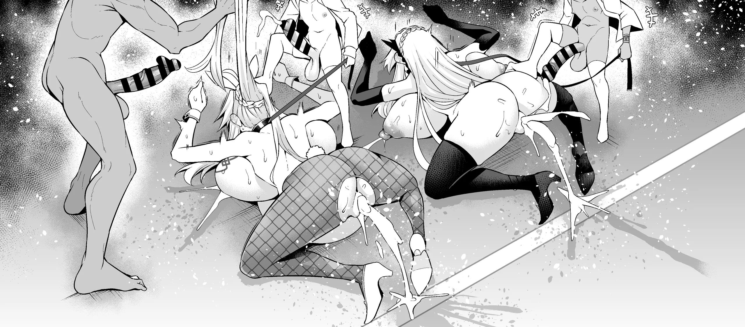 [日本漫画] [あんこまん] 乳上オルタ、ムーン・ドバイでパーティー❤ (Fate／Grand Order) 单本,调教,巨乳大奶,单女,单男#[17P]-17