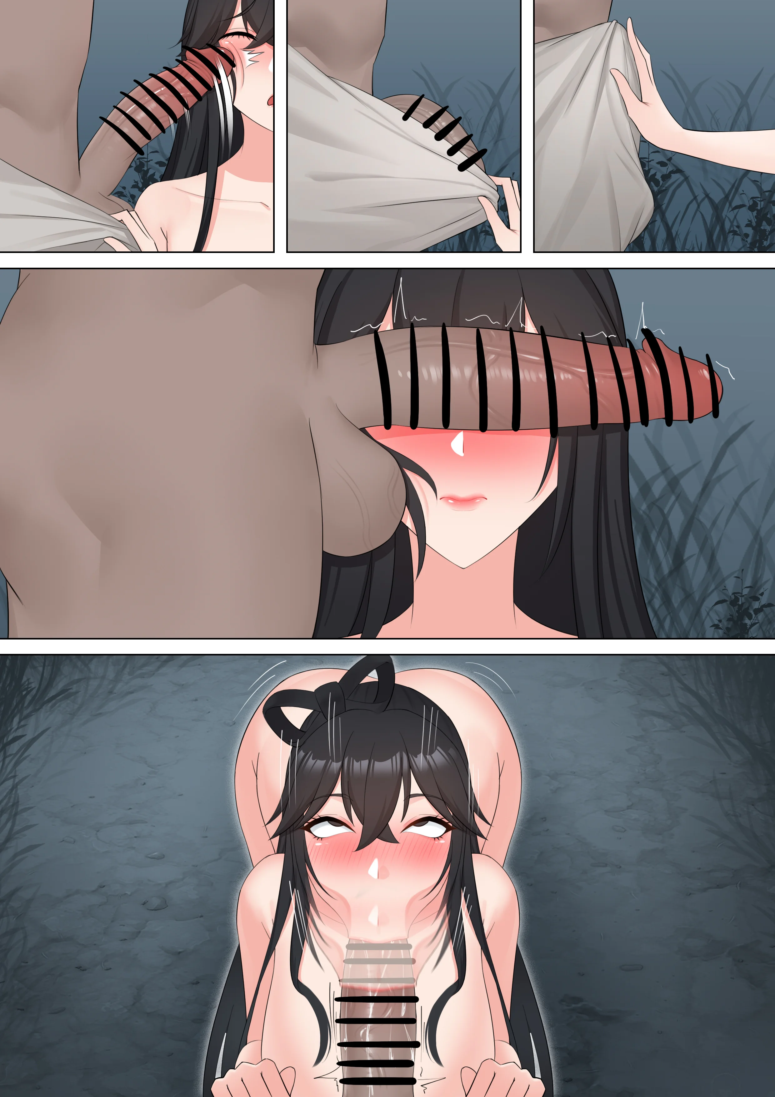 [日本漫画] [冷冷冰可乐] 仙子的修行 H版 单本,巨乳大奶,青年,大阴茎#[42P]-38