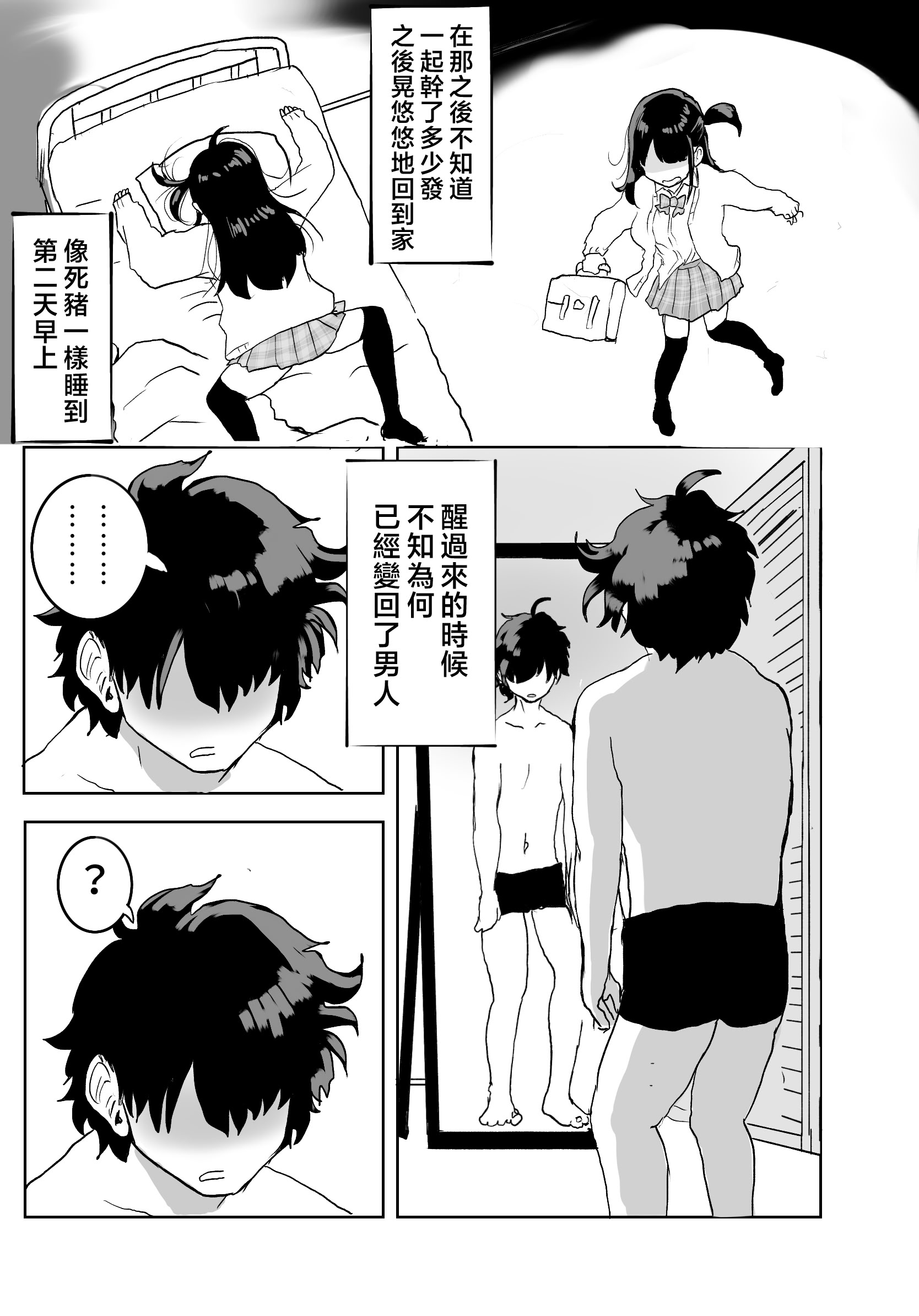 [日本漫画] [ラッチョシティ] TS電車 ～朝っぱらからメスイキトレイン!!～｜性转电车 ～从早晨开始的雌性高潮训练!!～  单本,性转换,女学生制服#[39P]-38