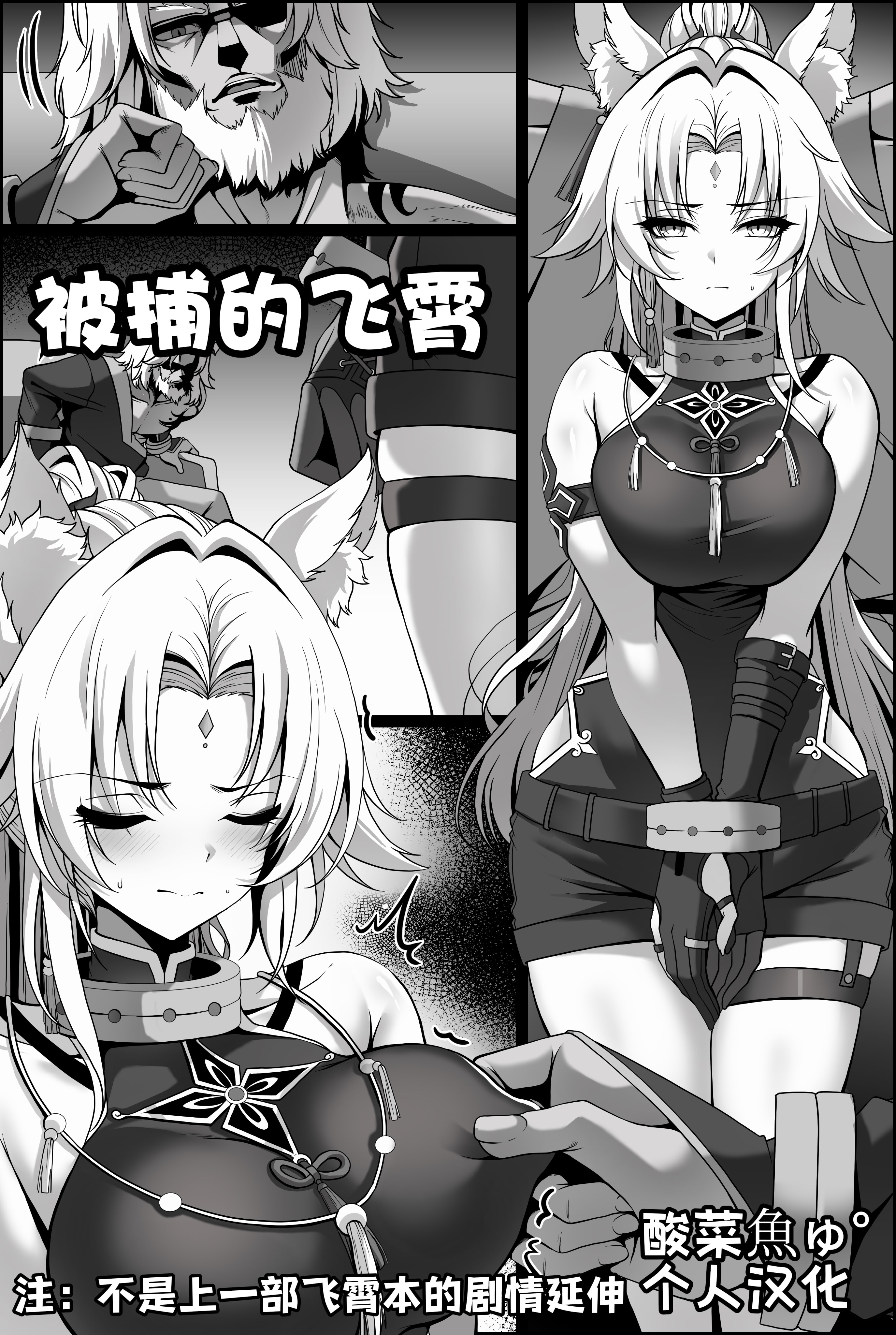 [日本漫画] ［paya8］捕らえられた飛霄 单本,巨乳大奶,兽耳,内射中出#[9P]-1