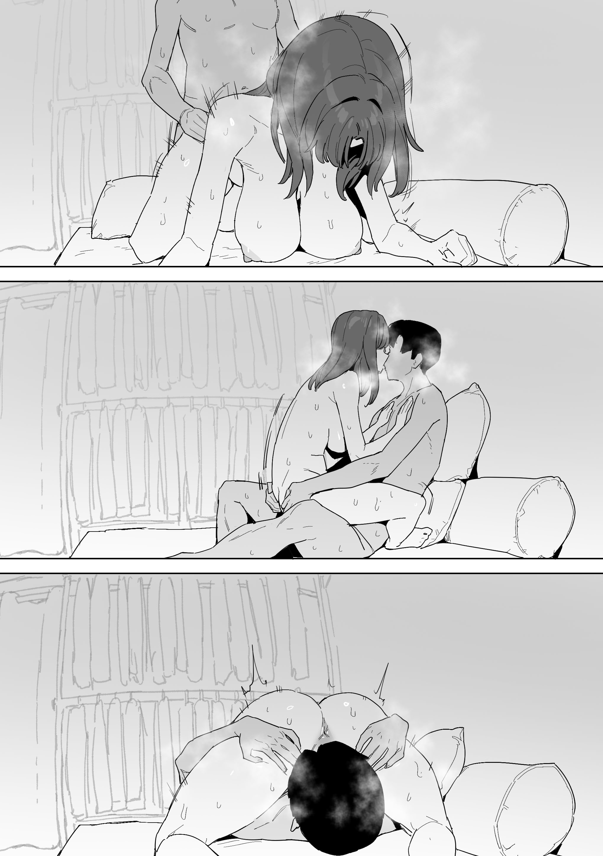 [日本漫画] LUXsumildo·相傍二十载，犹似初花开。 单本,巨乳大奶,露出,大阴茎#[39P]-35