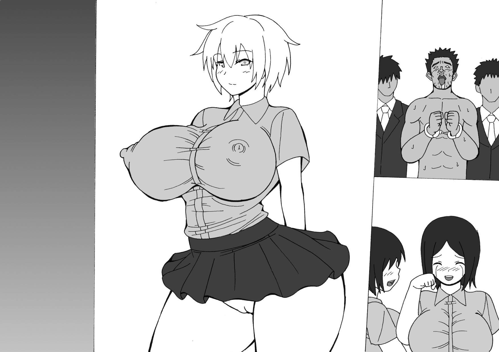 [日本漫画] [カイトウ] 近頃の○学生は発育がよすぎてエロい [中国翻訳] 单本,高潮潮吹,巨乳大奶,单女,单男#[24P]-23