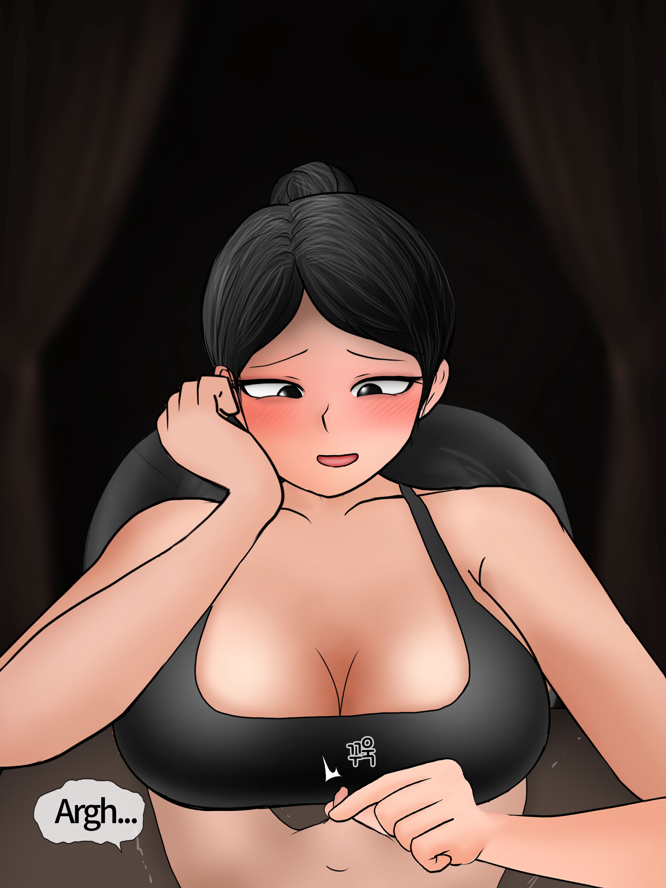 [韩国漫画] [Philia] 我成了低学历高个老婆的专属奴隶 펨돔아내 剧情,熟女人妻,巨乳大奶#[49P]-35