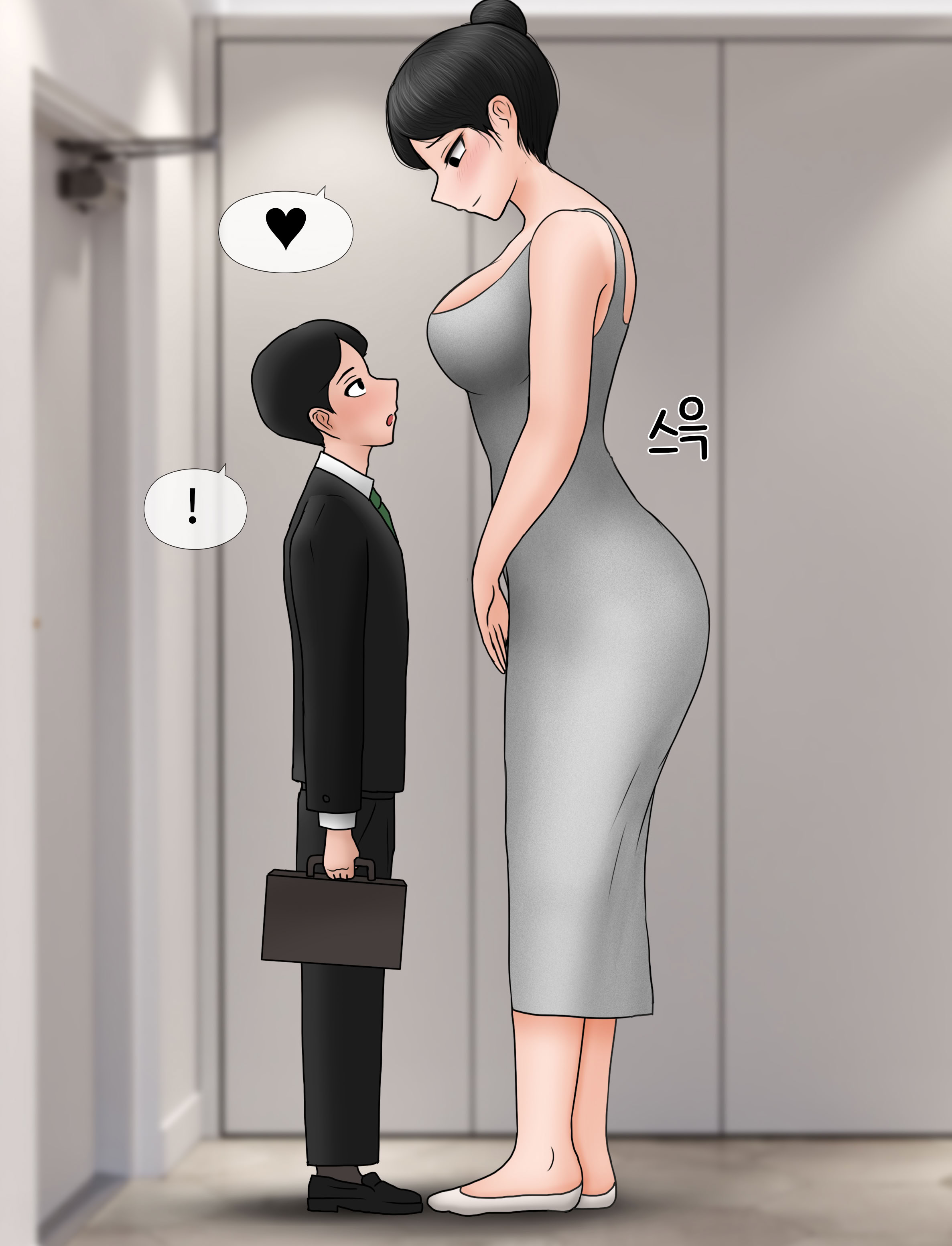 [韩国漫画] [Philia] 我成了低学历高个老婆的专属奴隶 펨돔아내 剧情,熟女人妻,巨乳大奶#[88P]-65