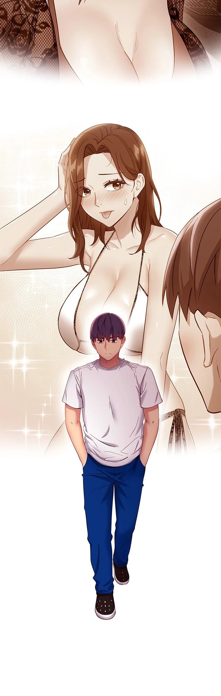 [韩国漫画] 继母的朋友们 剧情,熟女人妻,巨乳大奶,不伦#[32P]-7