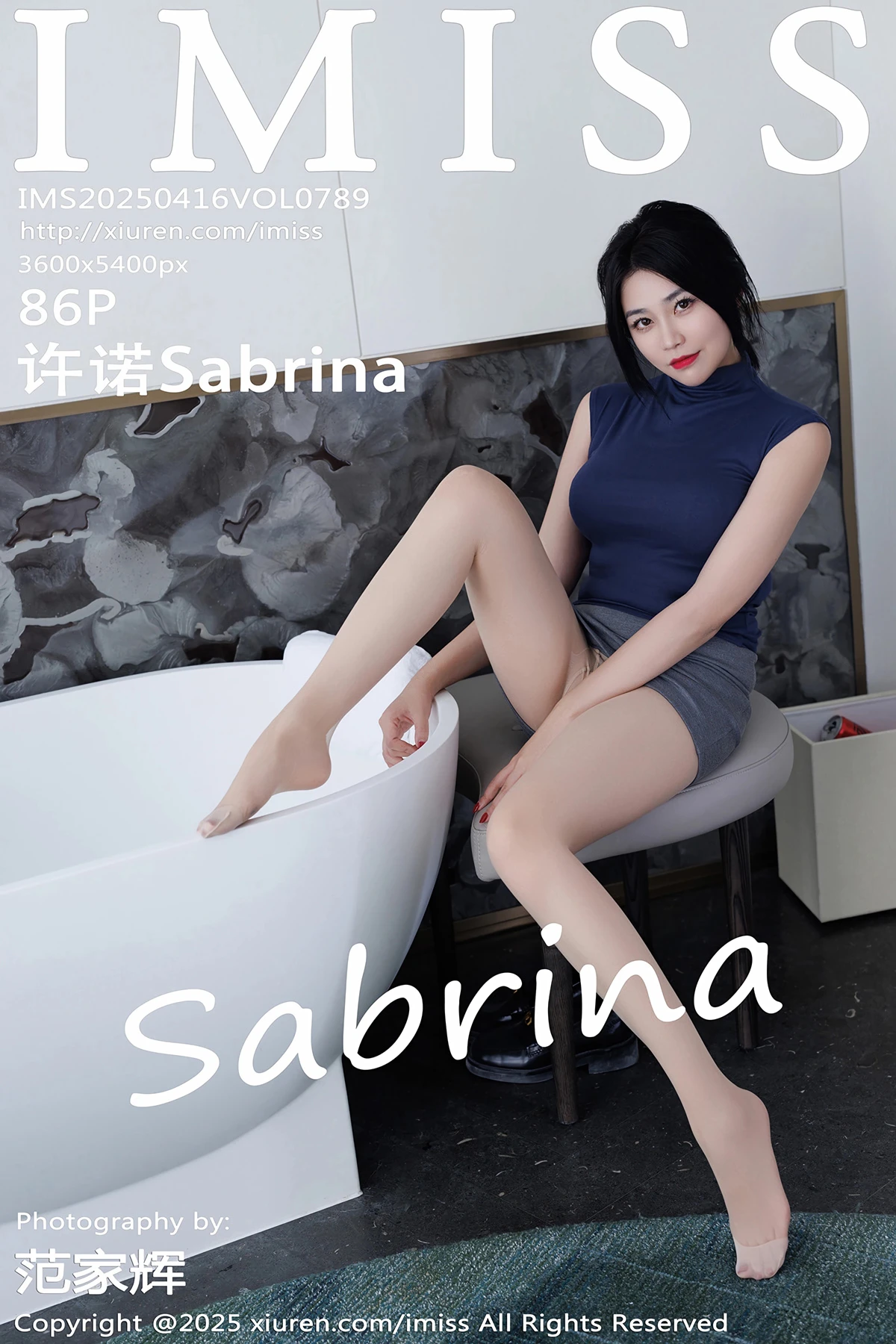 [爱蜜社] 2025.04.16 VOL.789 许诺Sabrina#[87P]-1
