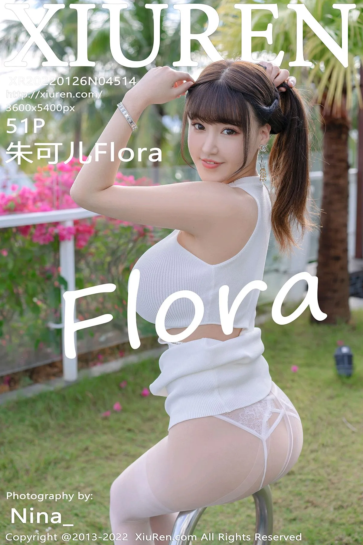 [秀人网] 2022.01.26 – NO.4514 朱可儿Flora