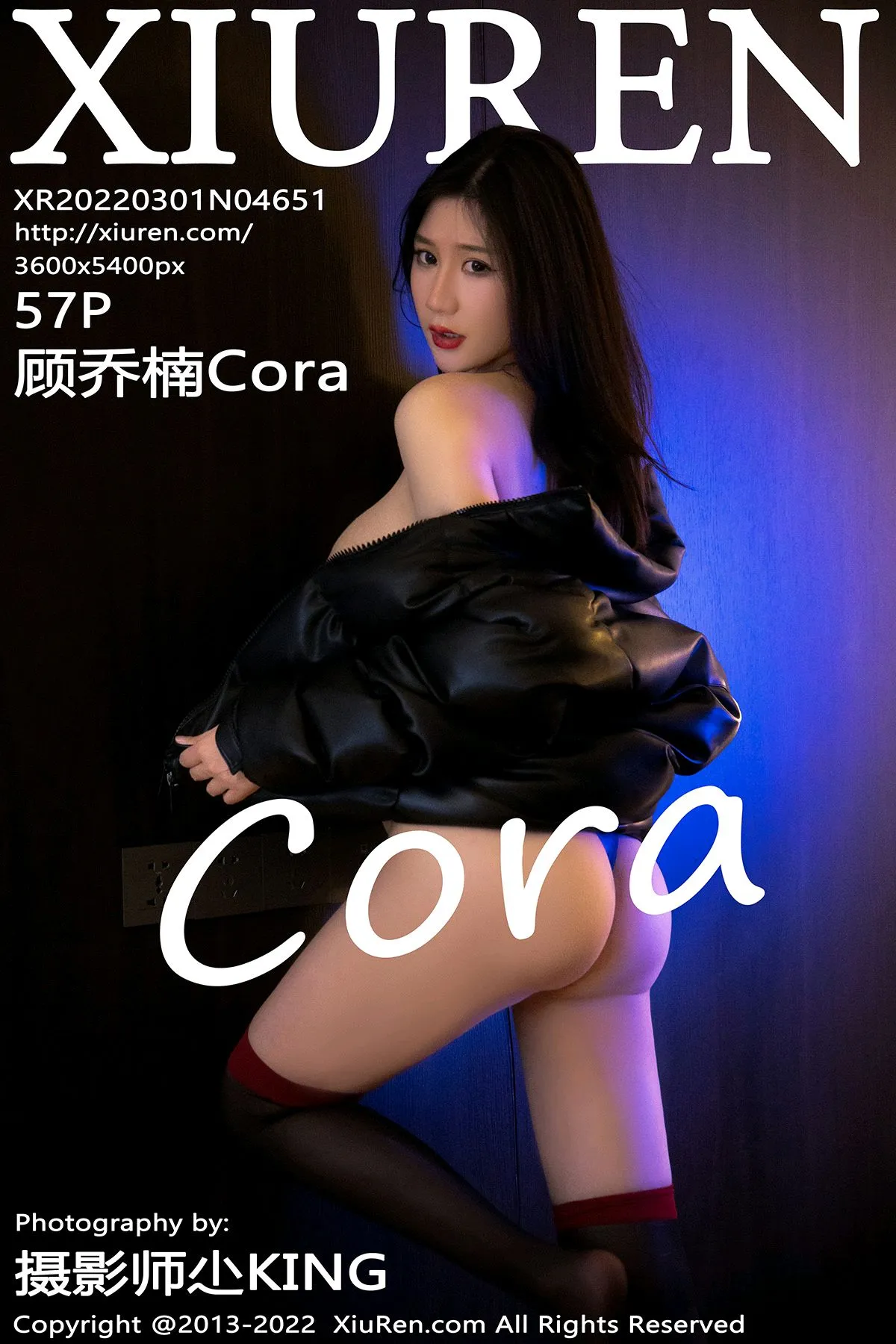 [秀人网] 2022.03.01 – NO.4651 顾乔楠Cora