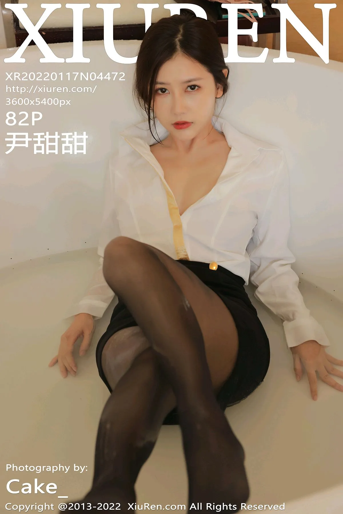 [秀人网] 2022.01.17 – NO.4472 尹甜甜