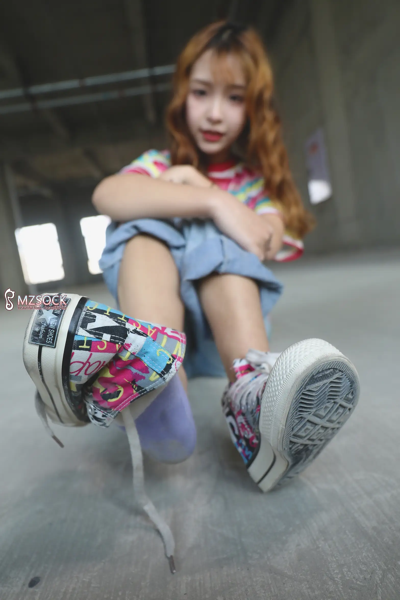 [Mzsock] Love beautiful feet NO.206 ella#[74P]-5