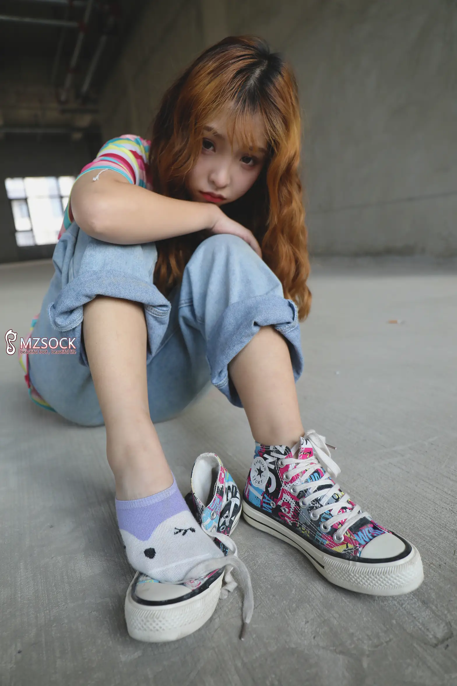 [Mzsock] Love beautiful feet NO.206 ella#[74P]-10