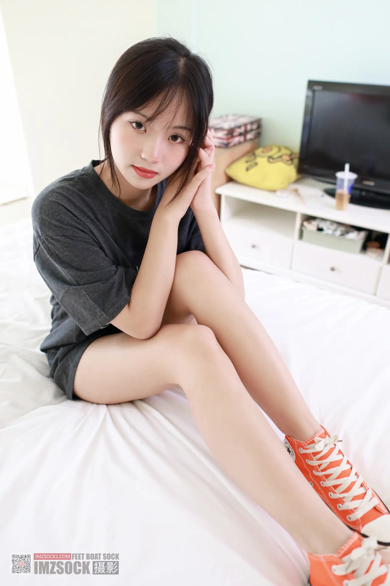 [Mzsock] Love beautiful feet NO.133 wheat#[74P]-4