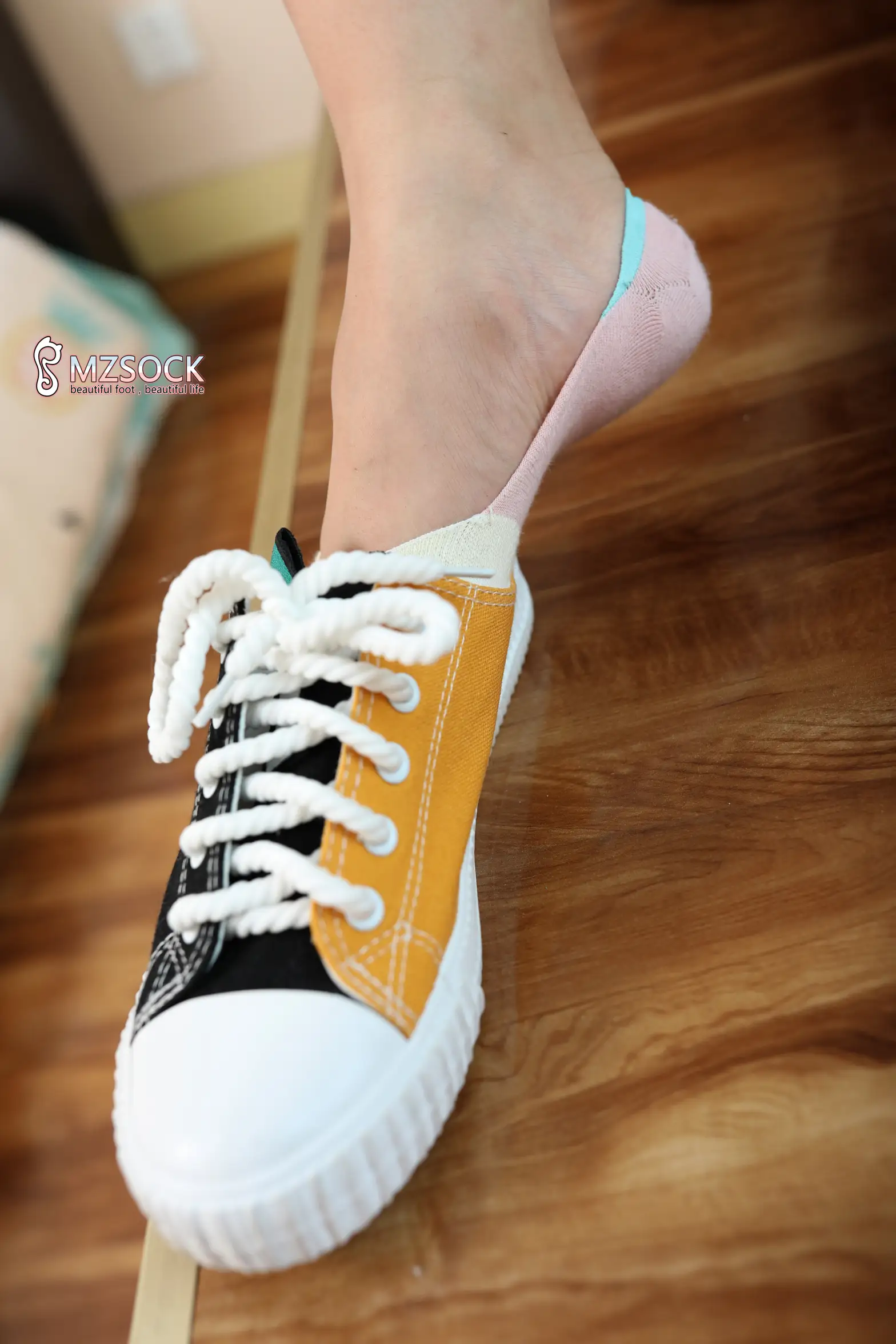 [Mzsock] Love Beauty Foot NO.030 cat cat#[74P]-4