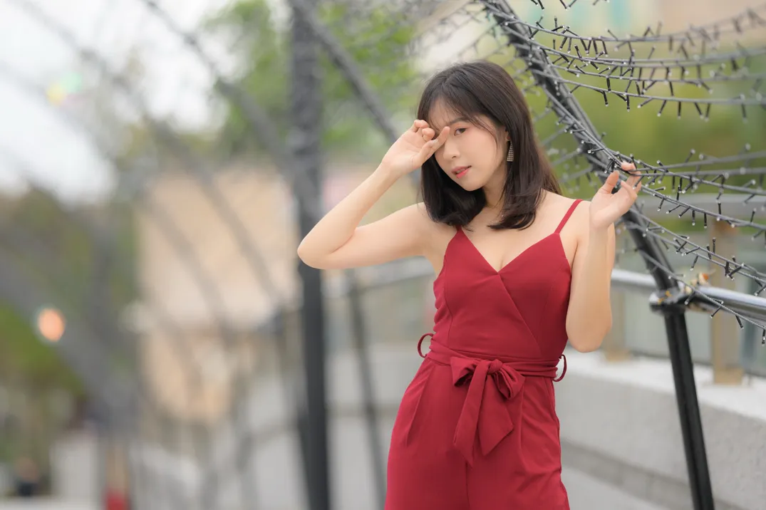 [爱美足] NO.217 YoYo 气质连衣长裤高跟 街拍#[105P]-2