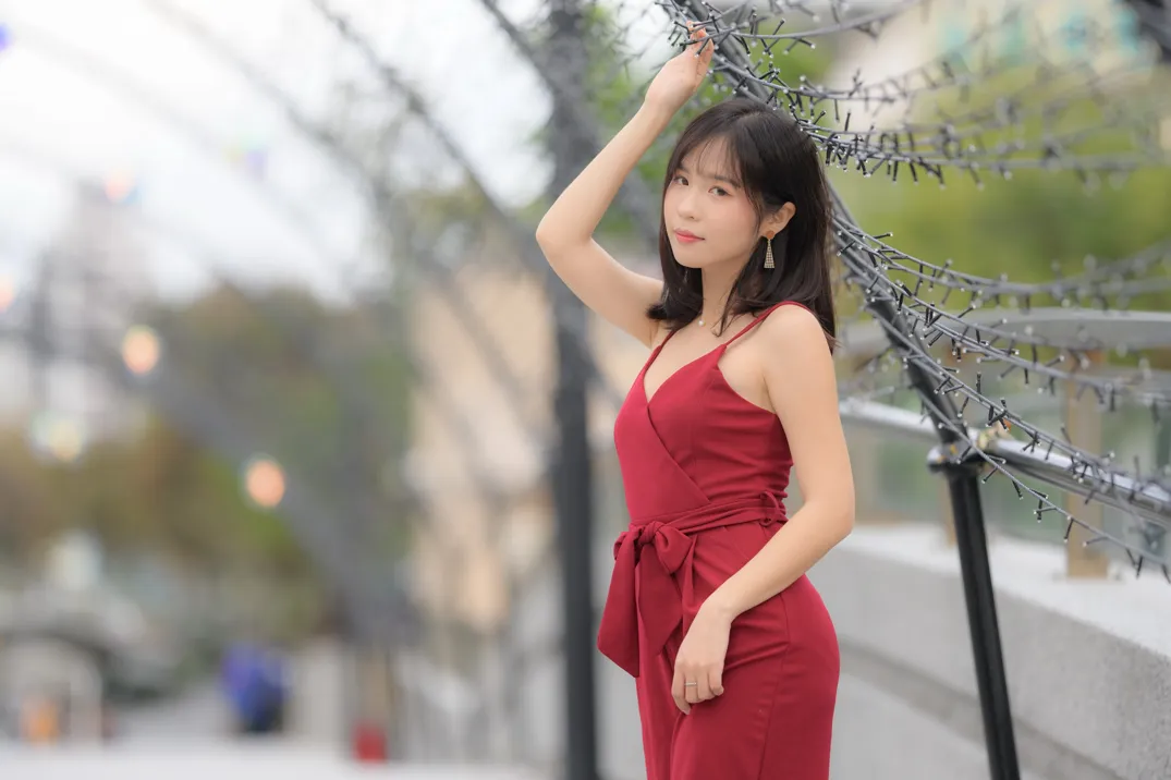 [爱美足] NO.217 YoYo 气质连衣长裤高跟 街拍#[105P]-6