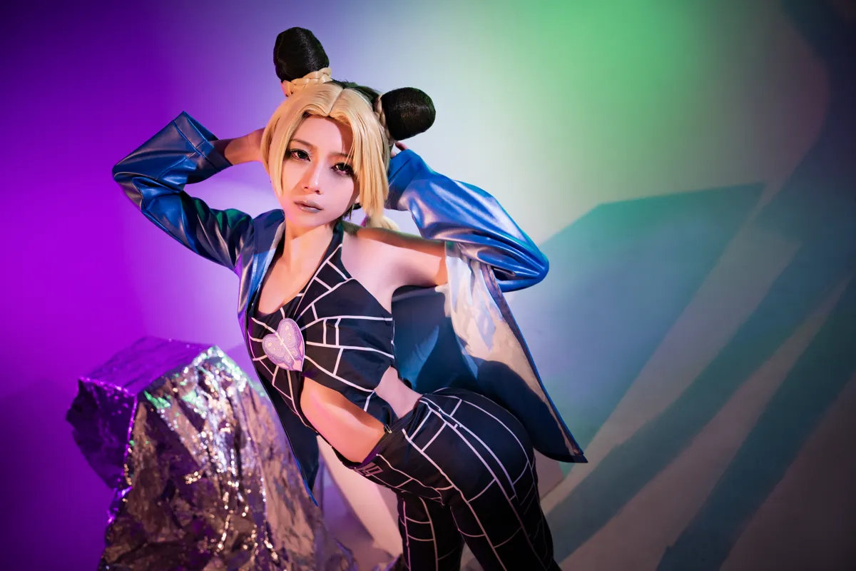 [艺图语] 2022.12.15 Vol.2688 – JOJO的奇妙冒险COS 清青琴玖#[27P]-8